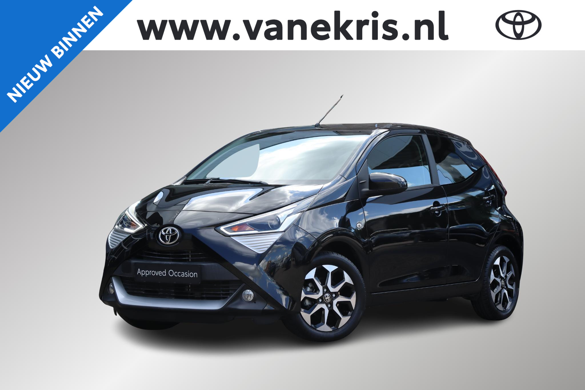 Toyota Toyota Aygo 1.0 VVT-i X-Joy Automaat, LED, Apple Carplay 2021 - voorkant