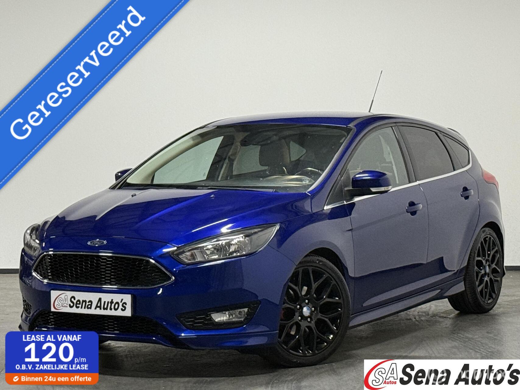 Ford Focus 1.0 ST-Line/ Navi/ Led/ Apple CarPlay… 2016 - voorkant