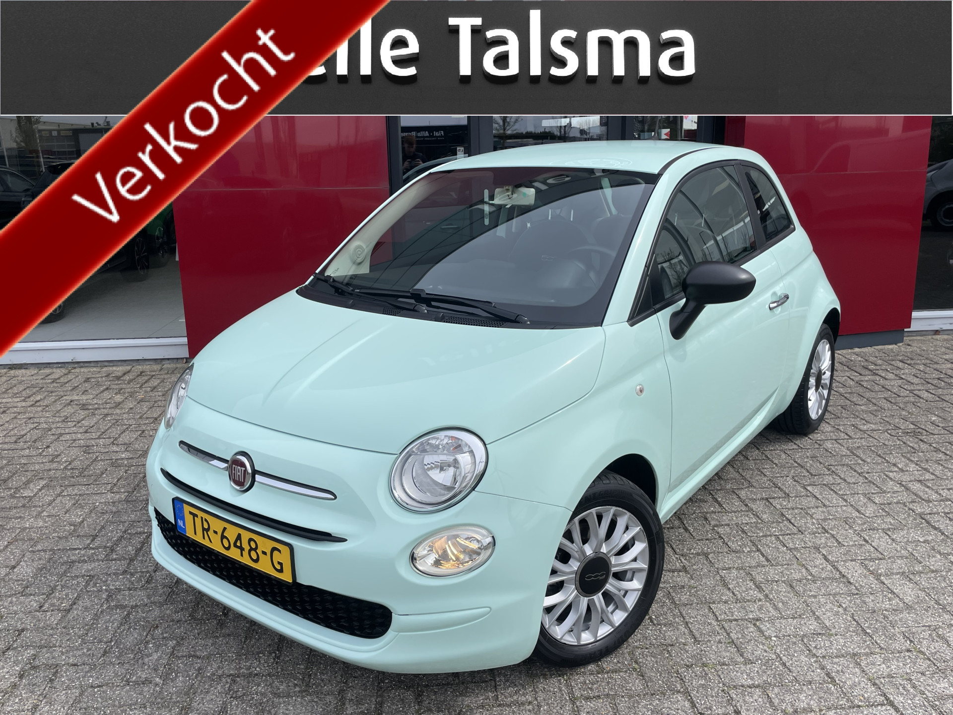Fiat Fiat 500 TwinAir Turbo Popstar | Cruise Control 2018 - voorkant