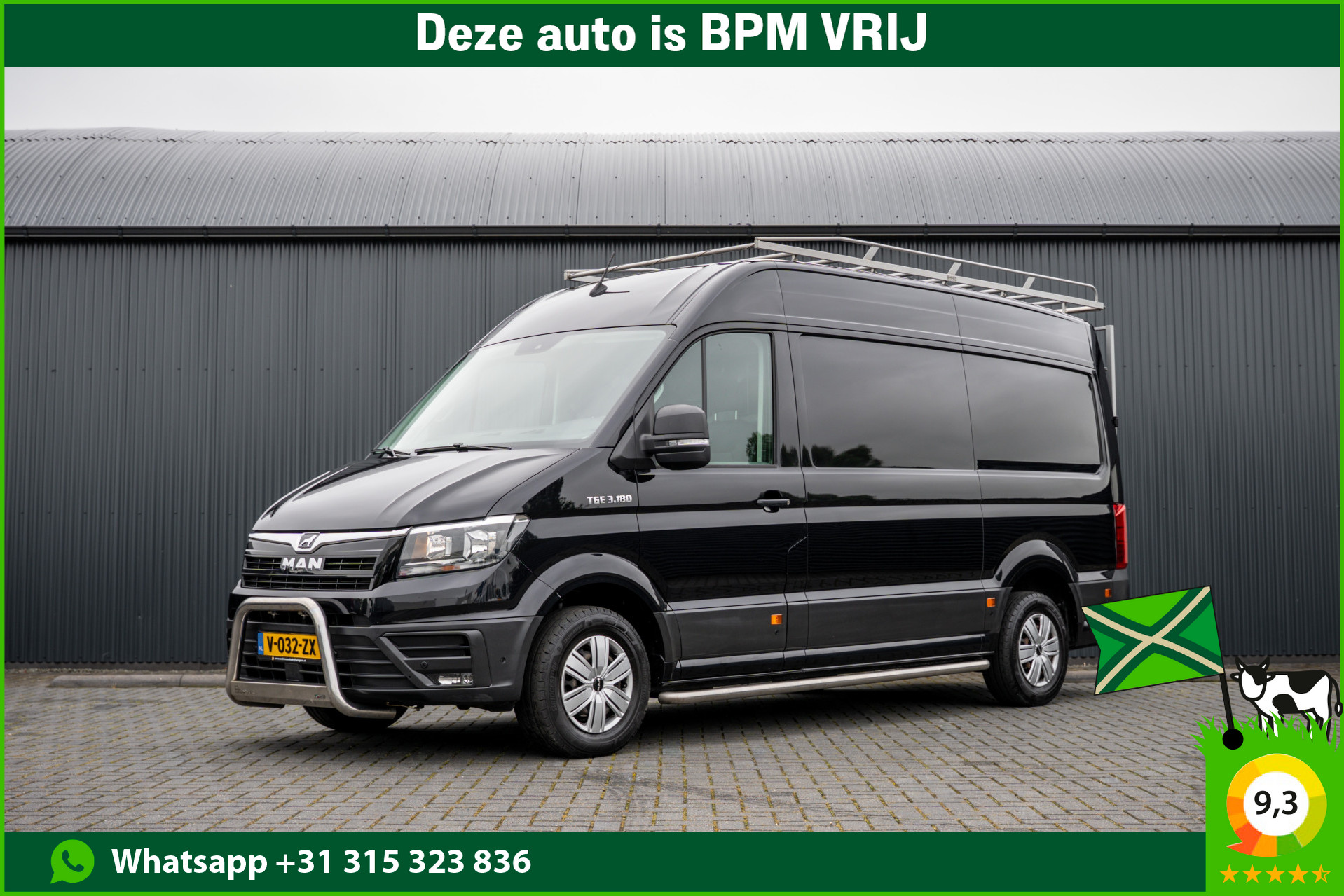 Man Tge 2.0 TDI | 177 PK | Automaat | Cruise | Carplay | Camera | PDC | 3.0T Trekgewicht | Airco | Imperiaal 2019 - voorkant