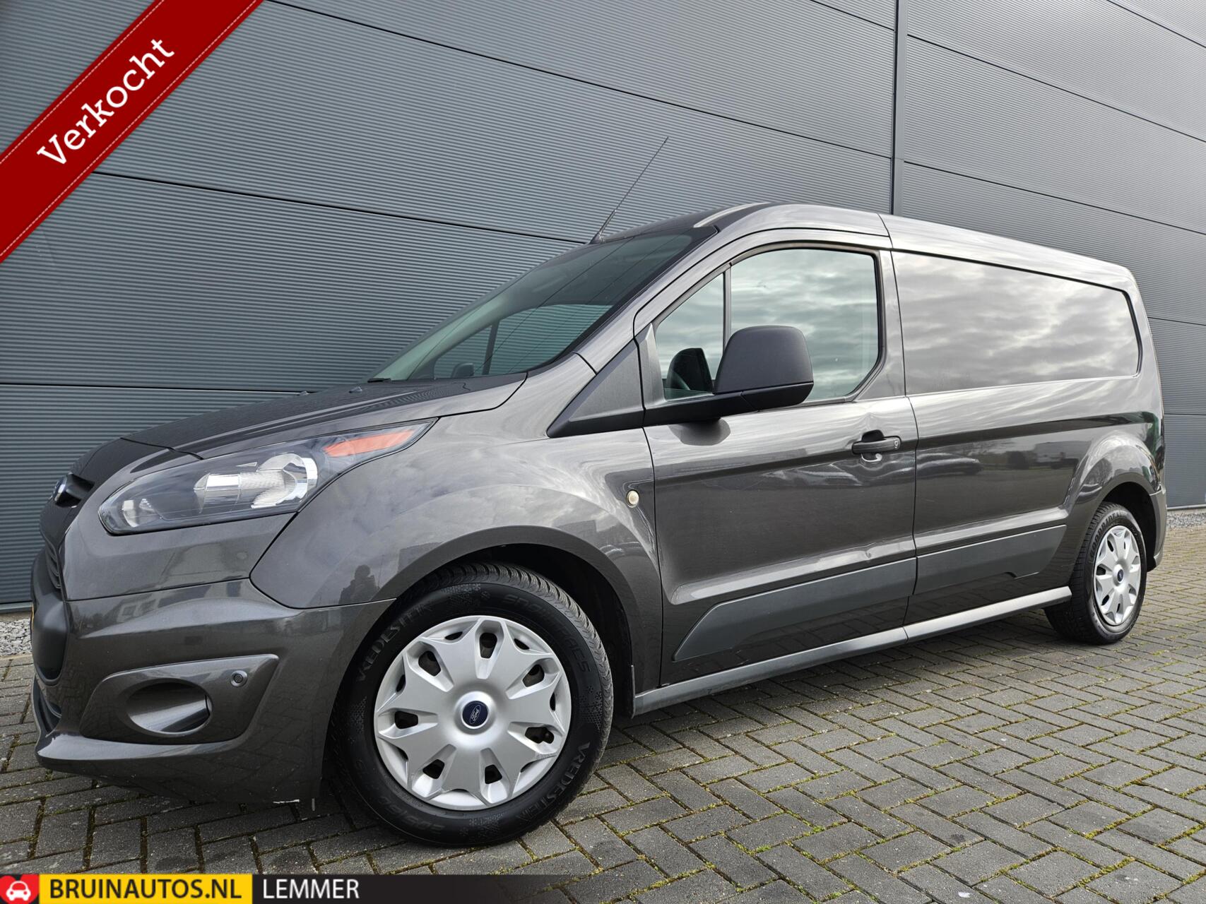 Ford Transit Connect 1.5 TDCI L2 Airco Trekhaak 3-zits 100pk 2018 - voorkant