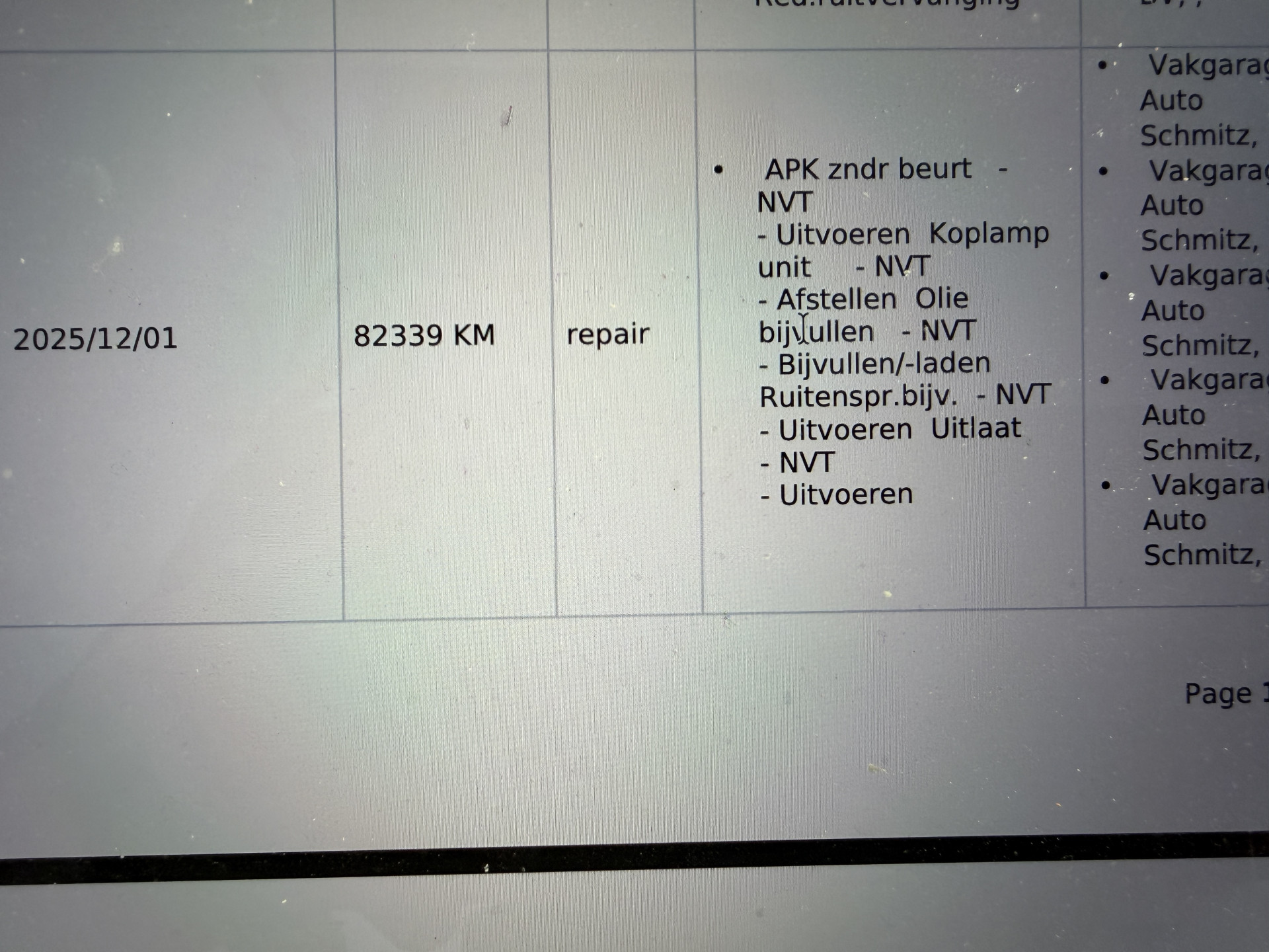 Foto van Ford Transit Connect