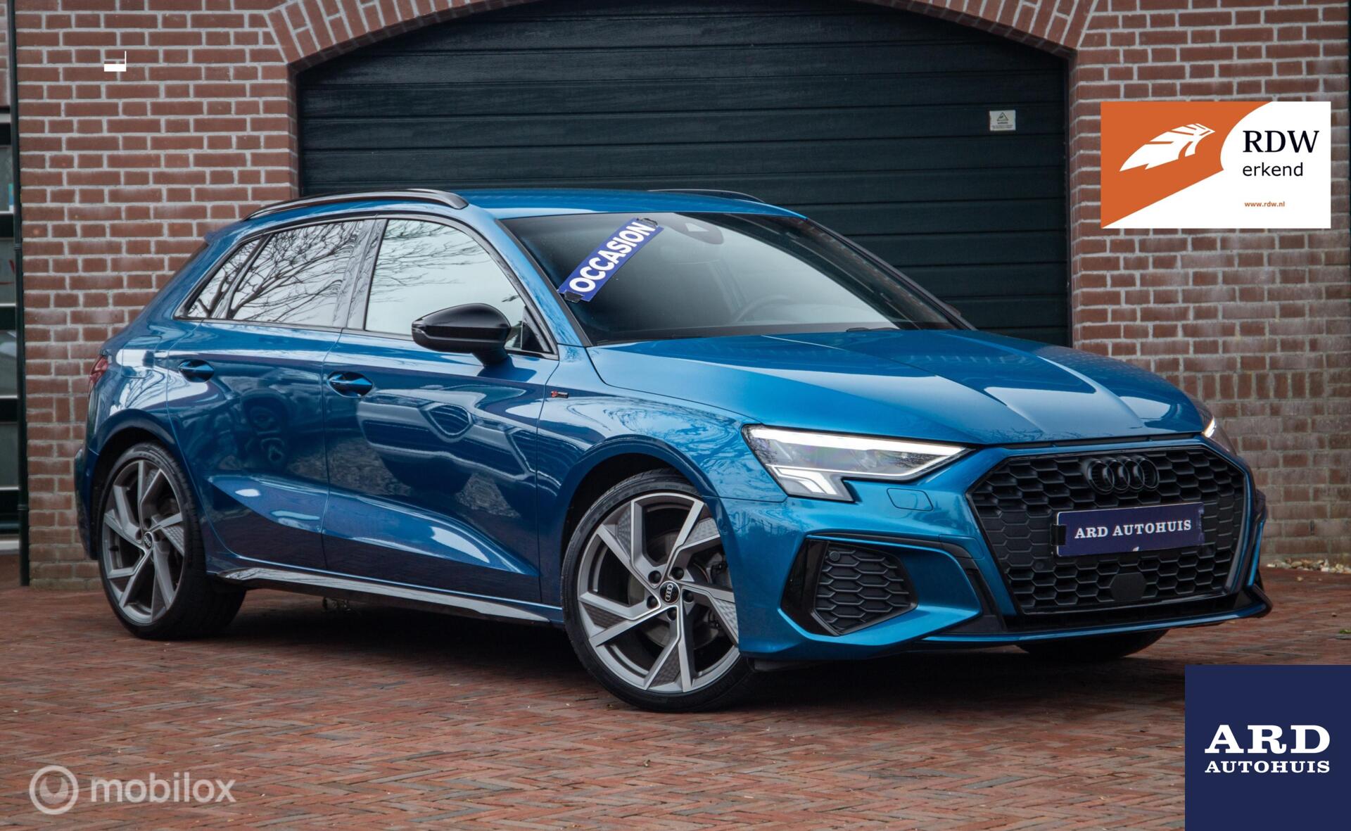 Audi A3 Sportback 35 TFSI S-ed.|3xS-line|B&O|Virt.C.|Uniek! 2021 - voorkant