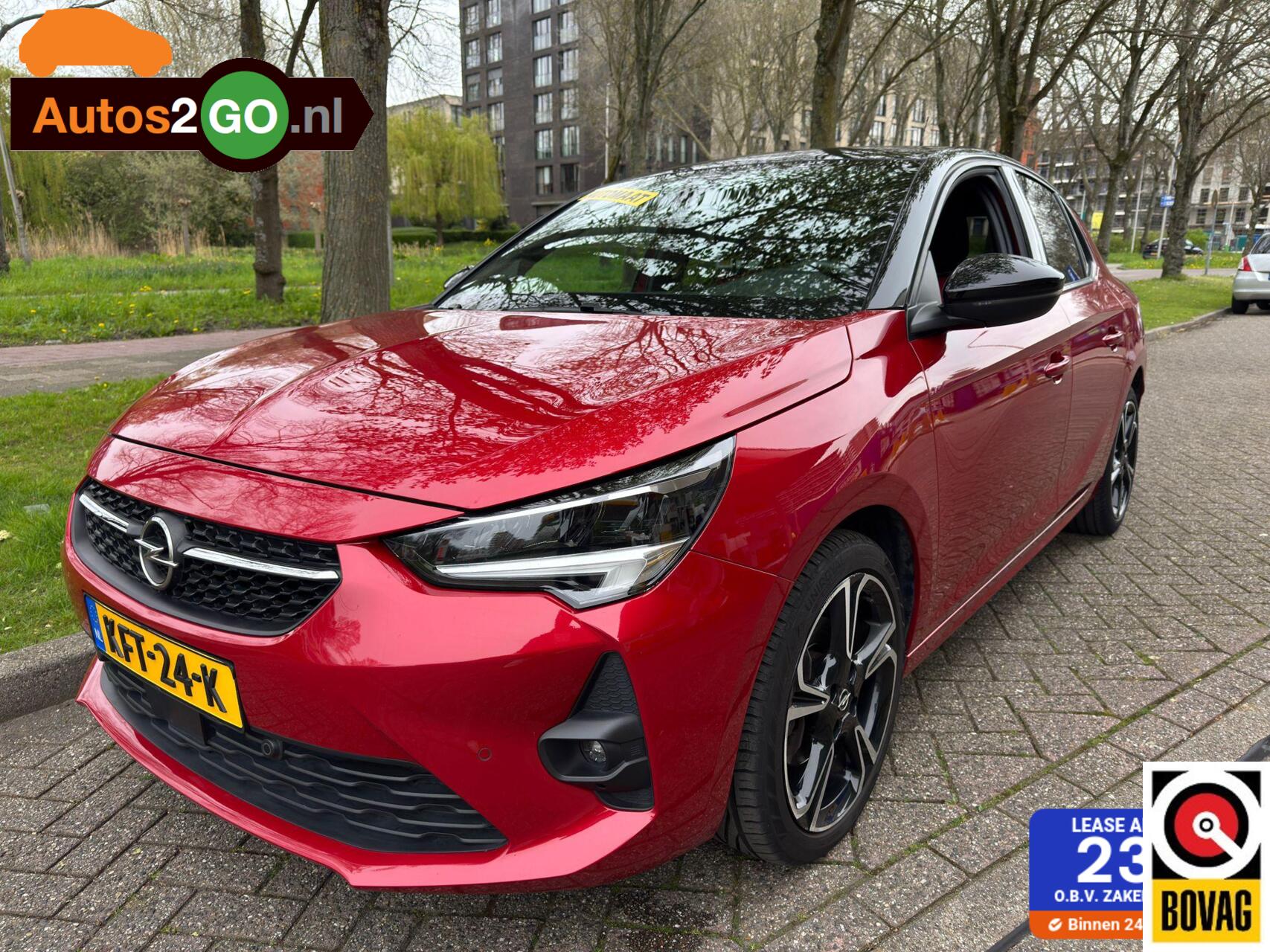 Opel Corsa 1.2 Ultimate I Automaat I Navi I Apple Carplay android I Cruise controle I Camera I rijklaar I 2021 - voorkant