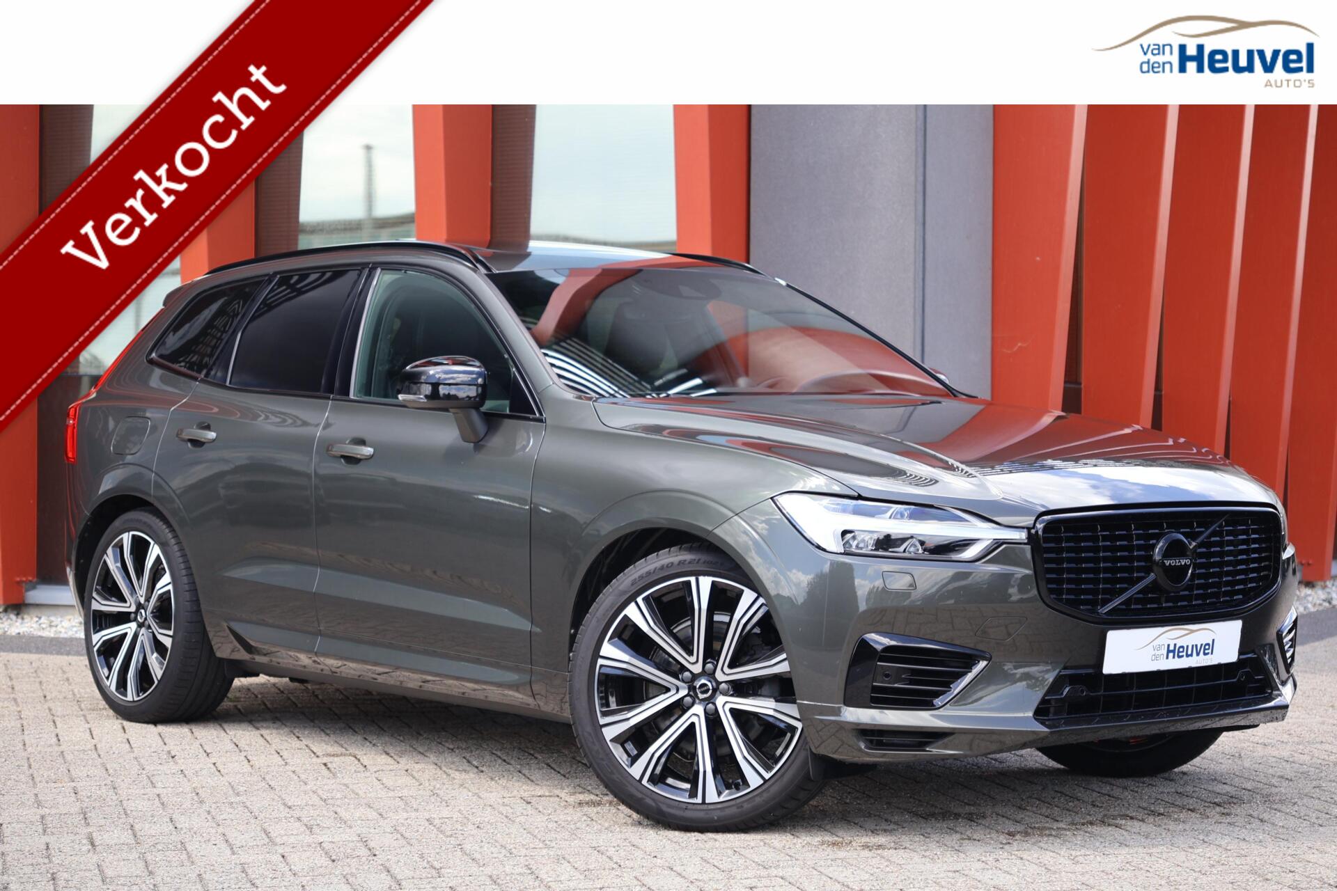 Volvo Xc60 T8 Recharge AWD R-Design | Stoelverwarming | Trekhaak | Leder | B&W | HUD | Luchtvering | Panoramadak | Full Options 2020 - voorkant