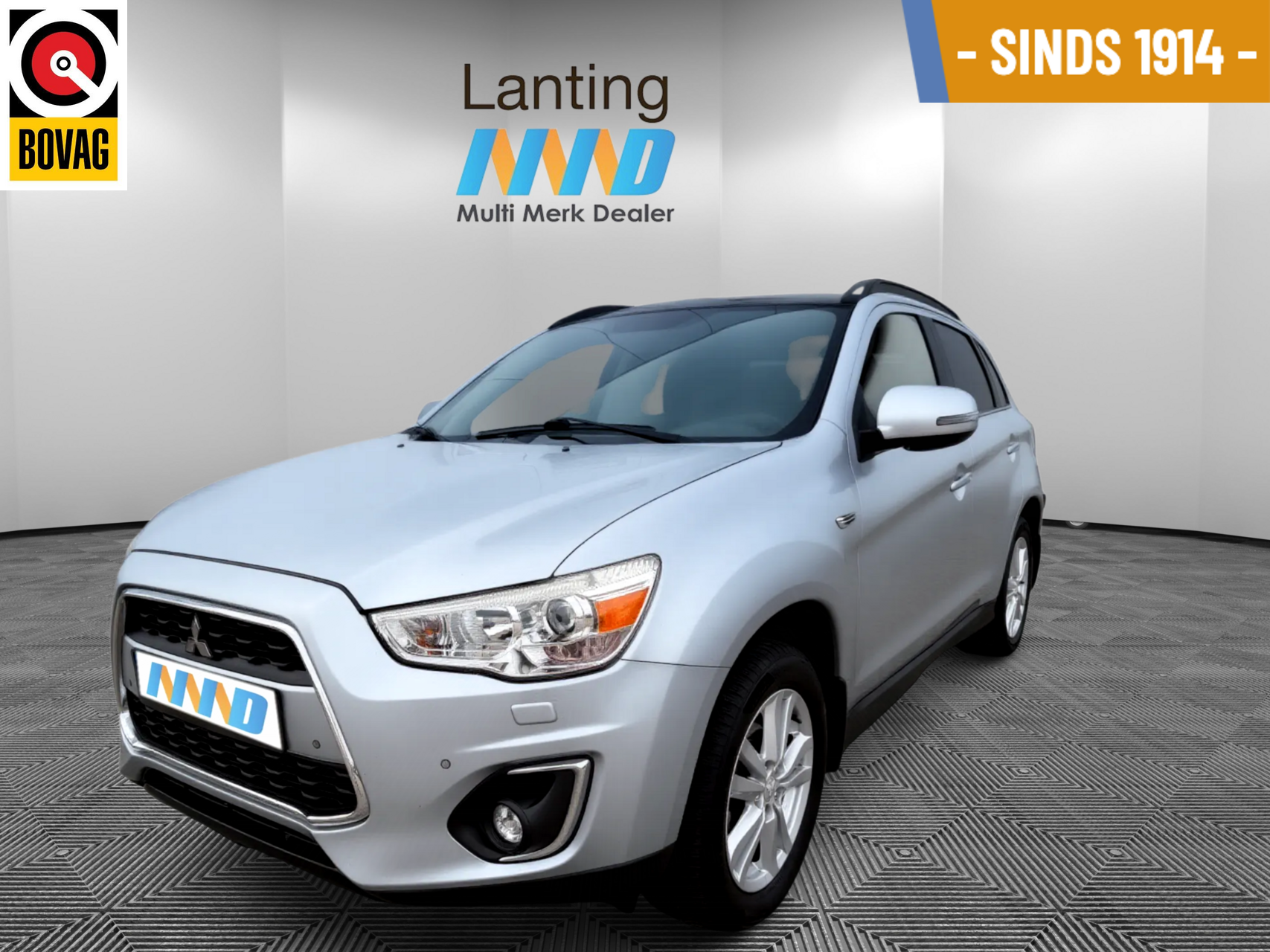 Mitsubishi Mitsubishi Asx 1.6 Cleartec Intense airco pano glazendak 2013 - voorkant