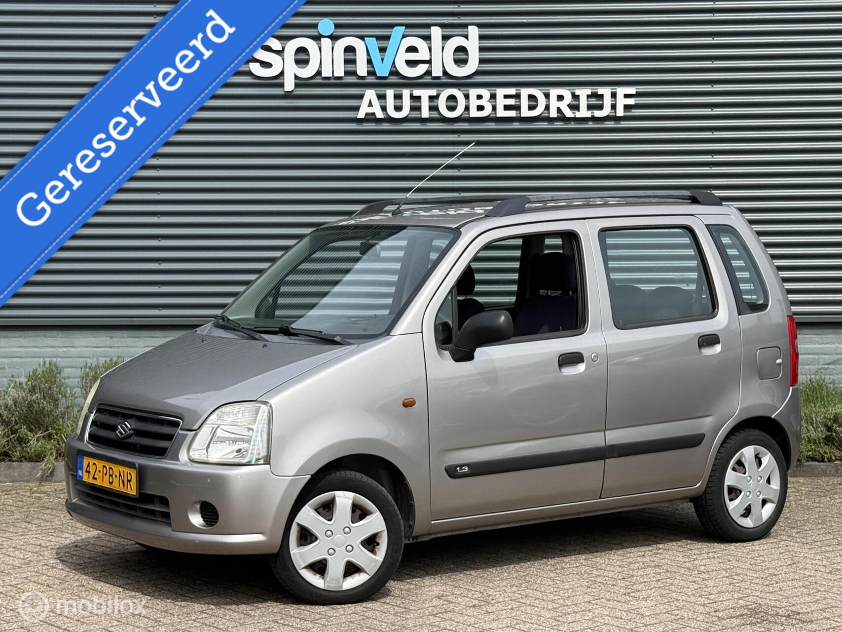 Suzuki Wagon R 1.3 GLX - Airco - Automaat - Elektrische ramen - 2004 - voorkant