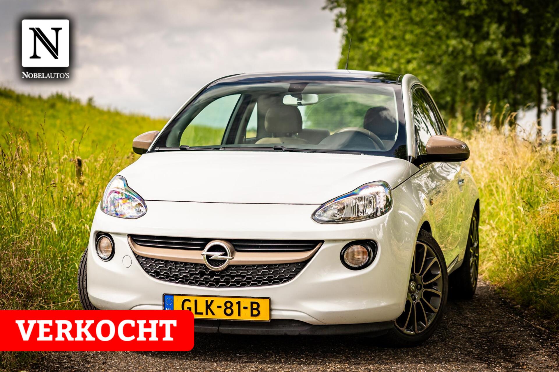 Opel Adam 1.4 Glam |Stuur/stoelverwarming |PDC |Glazen dakje 2014 - voorkant
