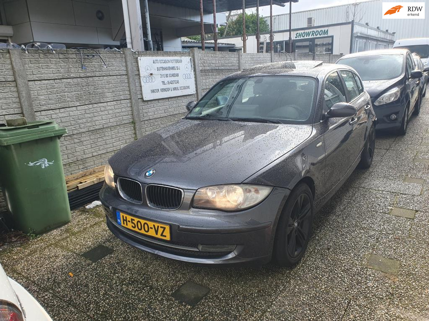 BMW 1er Reihe 116i met schuifkanteldak/Airco 2008 - voorkant