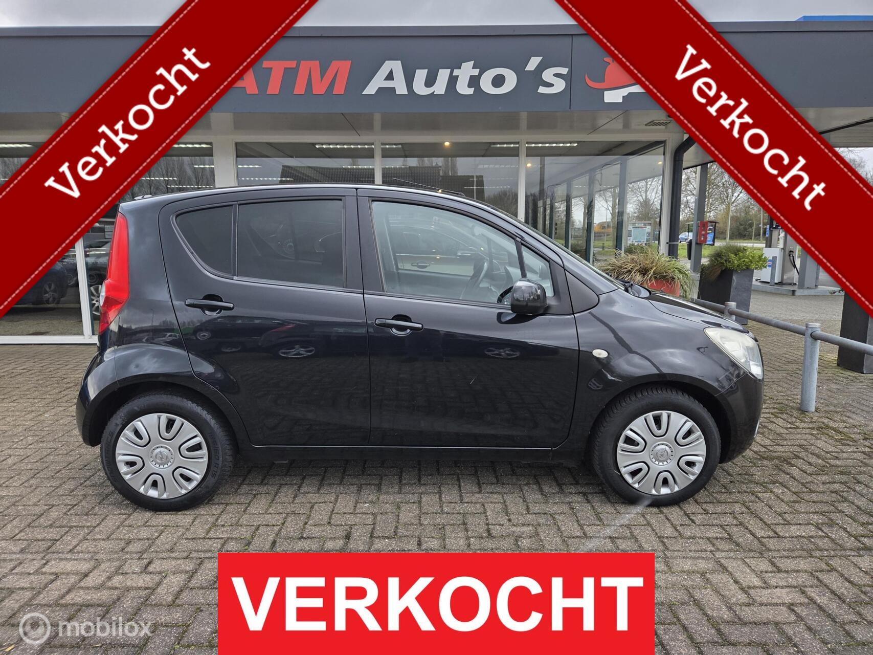 Opel Agila 1.0 Selection Airco Apk Dealer Onderhouden 2012 - voorkant