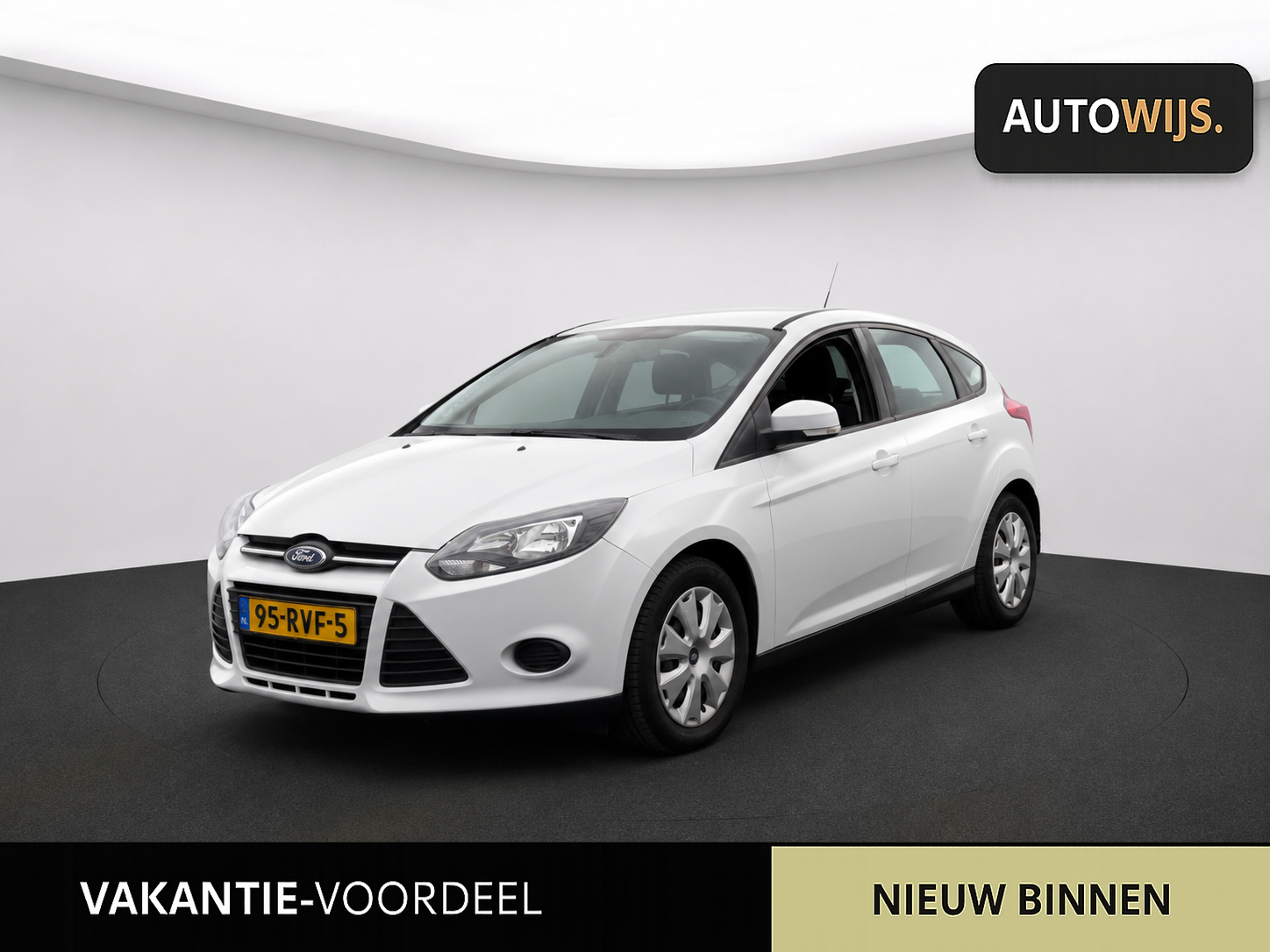 Ford Focus 1.6 TI-VCT Trend|NL AUTO|APK 10-2026|LM-VELGEN|GOED ONDERHOUDEN 2011 - voorkant