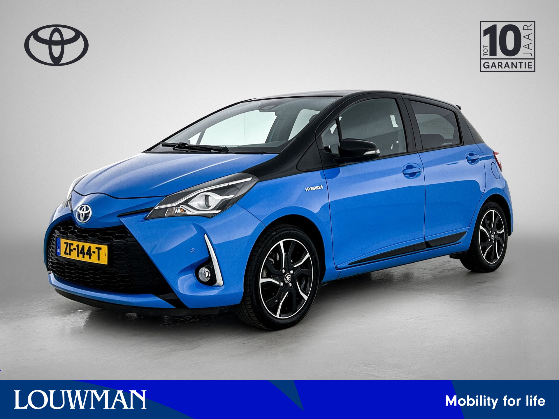 Toyota Toyota Yaris Hybrid 1.5 Hybrid SkyBlue 2019 - voorkant