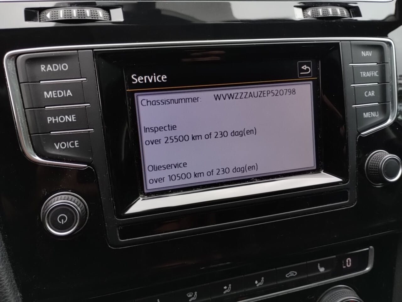 Inspectiefoto van Volkswagen Golf Variant