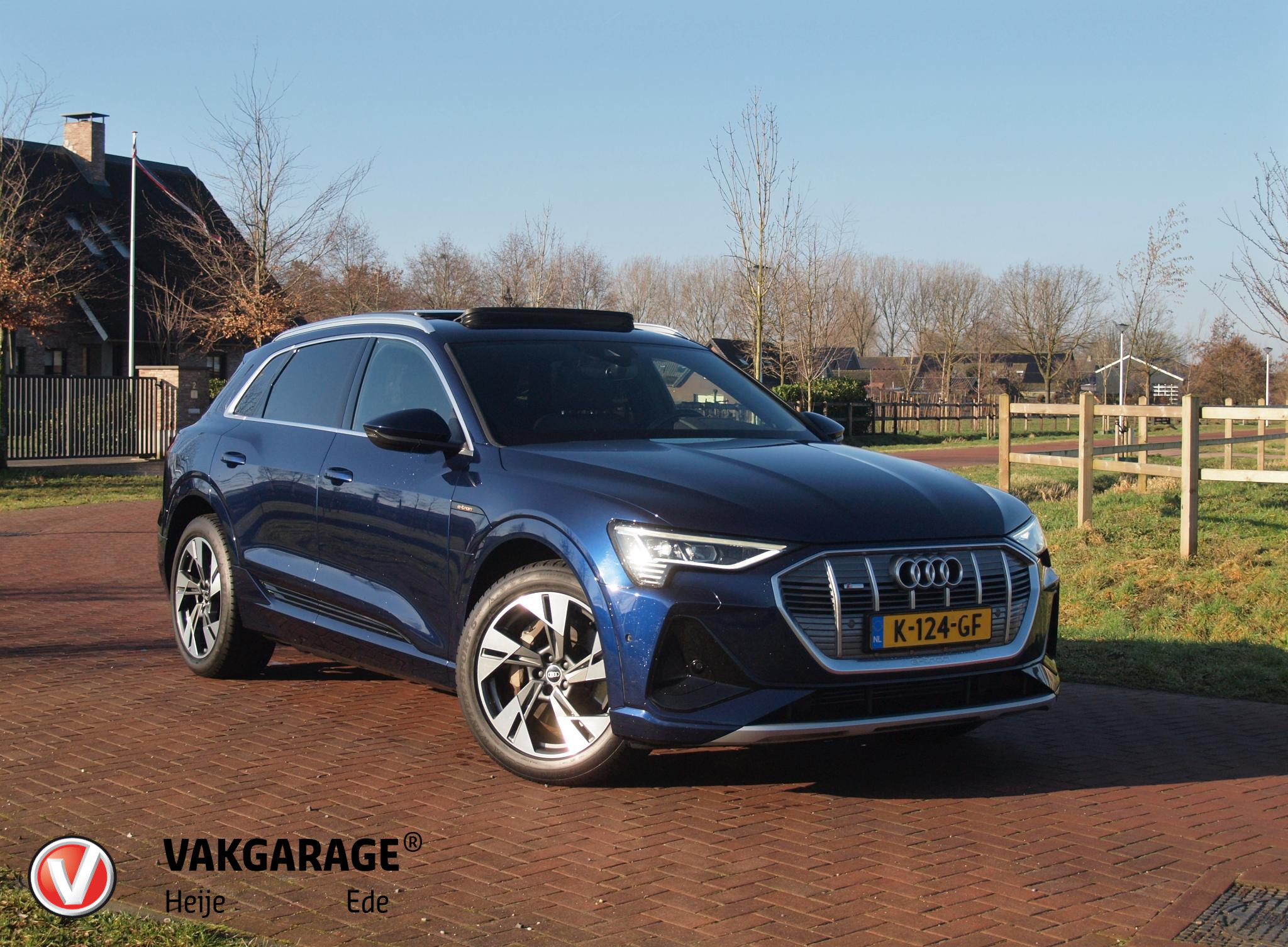 Audi E-tron 55 55 quattro S edition 95 kWh 2020 - voorkant