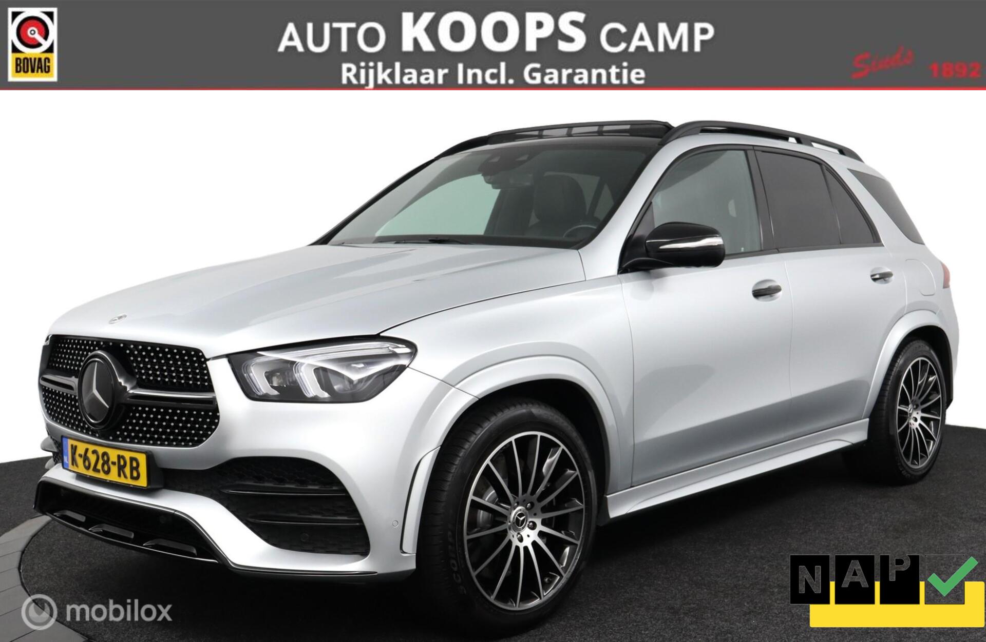 Mercedes-Benz Gle 350 E 4Matic 350e 4-Matic Plug-in hydride AMG line | 98,3% SOH  | Pano-dak | Burmester | Luchtvering | Trekhaak | Night-Pakket | 360 Camera | Orig.NL NAP | DEALER-STAAT 2021 - voorkant