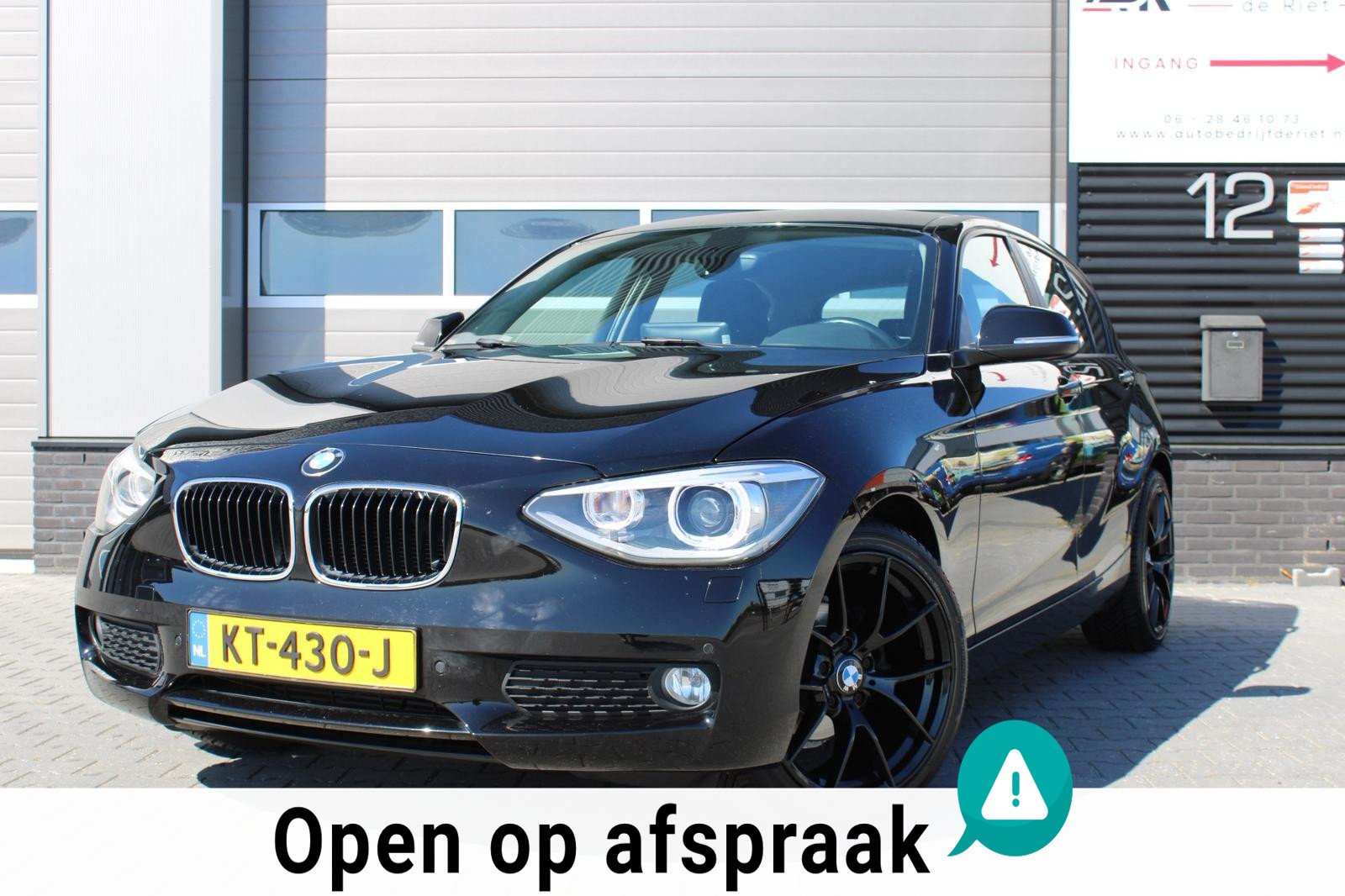 BMW 116i 116i executive /AUTOMAAT / 18 '' M VELGEN / XENON / PDC V+A /NETJES 2013 - voorkant