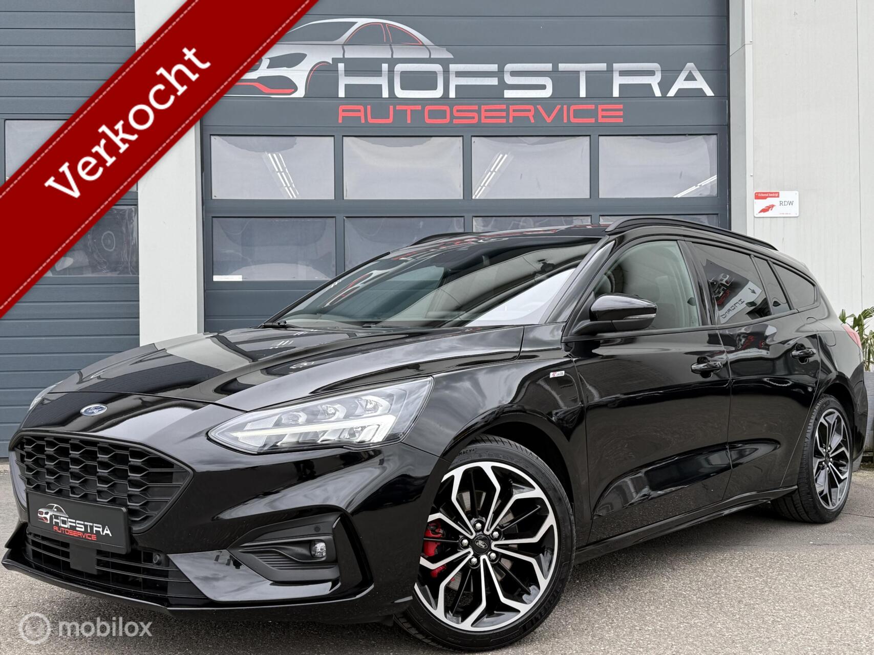 Ford Focus 1.0 EcoBoost ST Line X 18 Inch Camera Stoel/stuur/raamverwarming Bomvol 2021 - voorkant