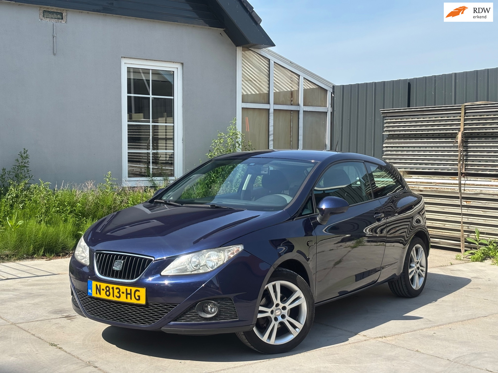 Seat Ibiza 1.4 Reference | Airco | El. Ramen | Stoelverwarming | Parkeersensoren | Sportvelgen | Rijdt heerlijk! 2008 - voorkant