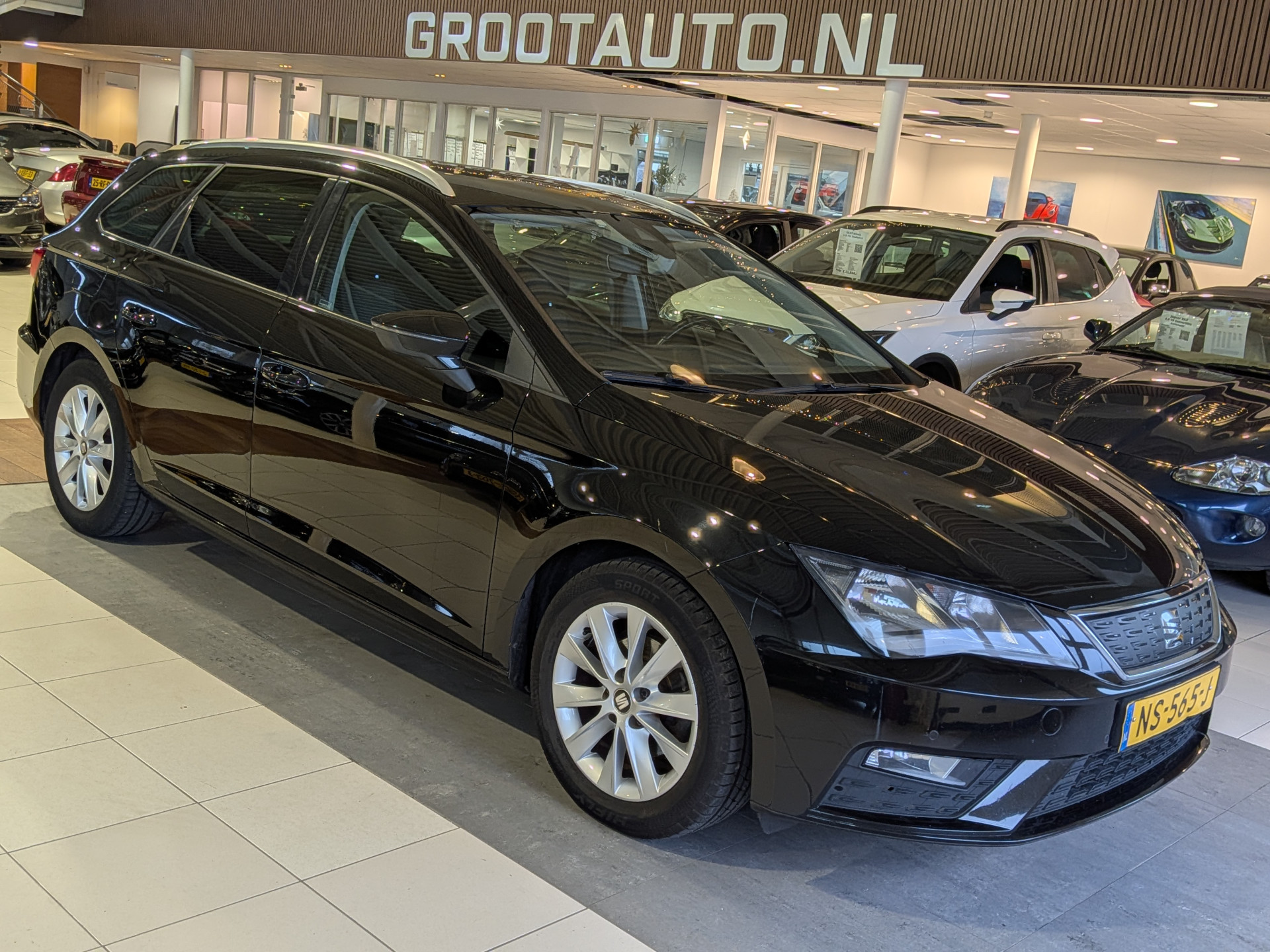 Seat Leon ST 1.0 EcoTSI Style Business Intense 2017 - voorkant