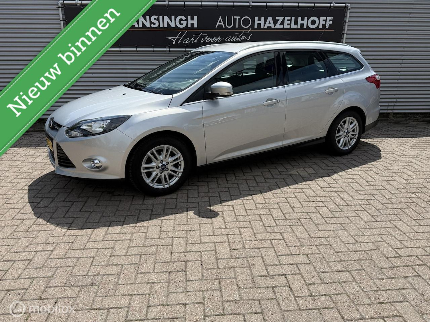 Ford Focus 1.0 Ecoboost Titanium slechts 114.209km | Clima | Verwarmde Voorruit | Trekhaak | PDC Acht 2013 - voorkant