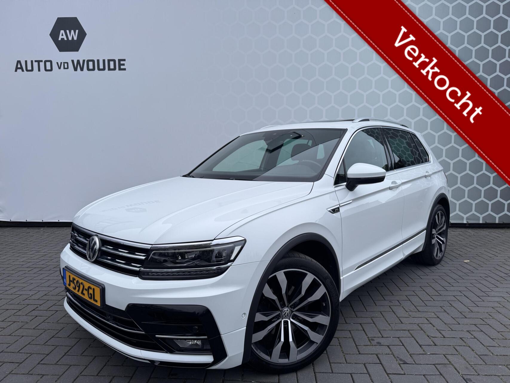 Volkswagen Tiguan 2.0 TDI Highline Business R Dynaudio PANO Trekhaak 2020 - voorkant