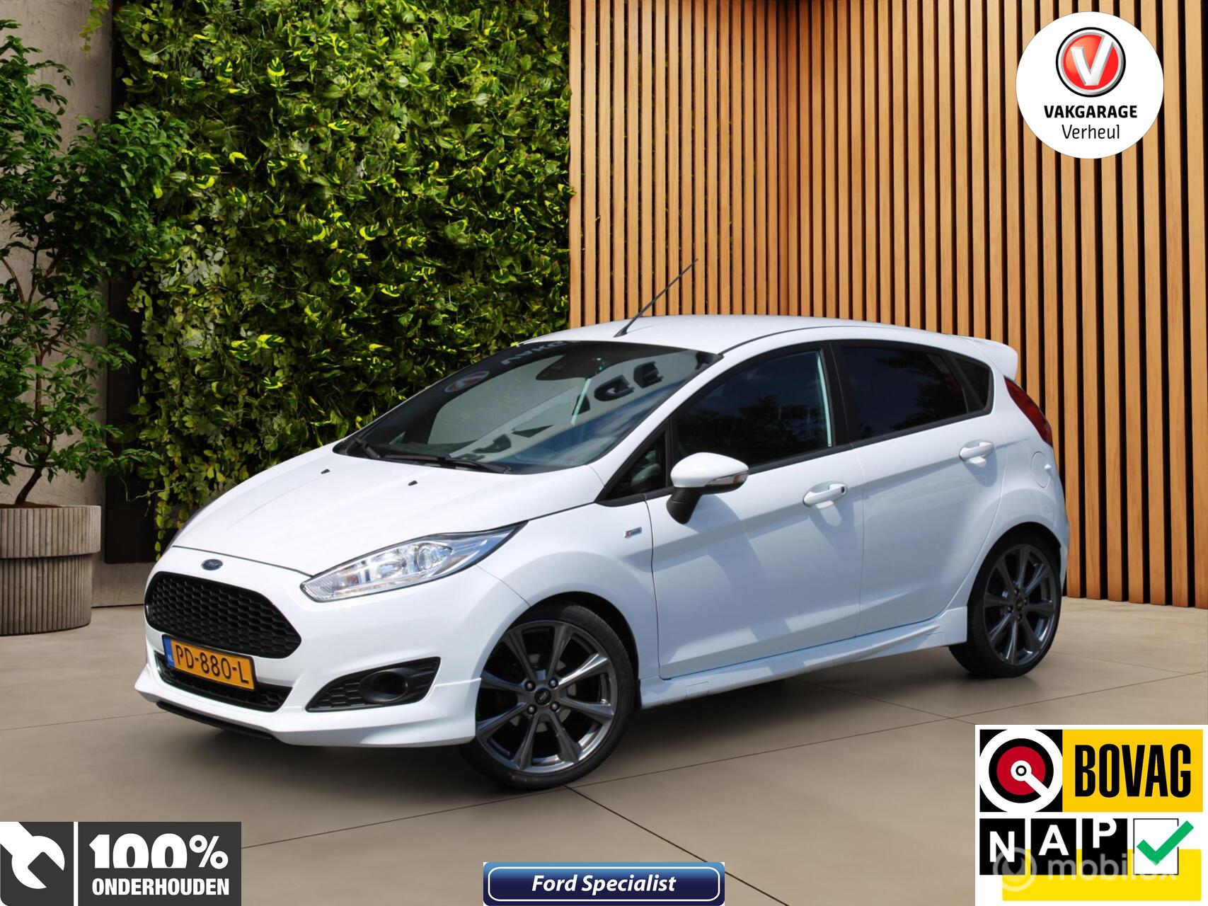 Ford Fiesta 1.0 EcoBoost|Titanium|ST-Line|5Drs|Navi|Nap 2017 - voorkant