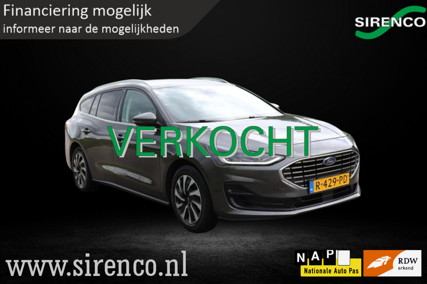 Ford Focus 1.0 EcoBoost Hybrid Titanium X | B&O | virtual + groot scherm | trekhaak | stoel en stuur verwarming | camera | 2022 - voorkant