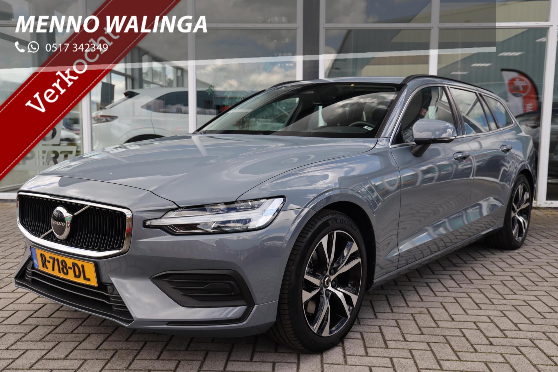 Volvo V60 2.0 B3 Core|Trekhaak|ACC|Navi| 2022 - voorkant