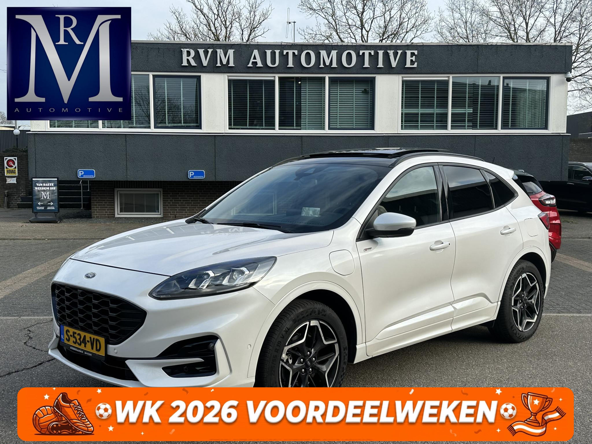 Ford Kuga 2.5 PHEV ST-Line X 2021 - voorkant