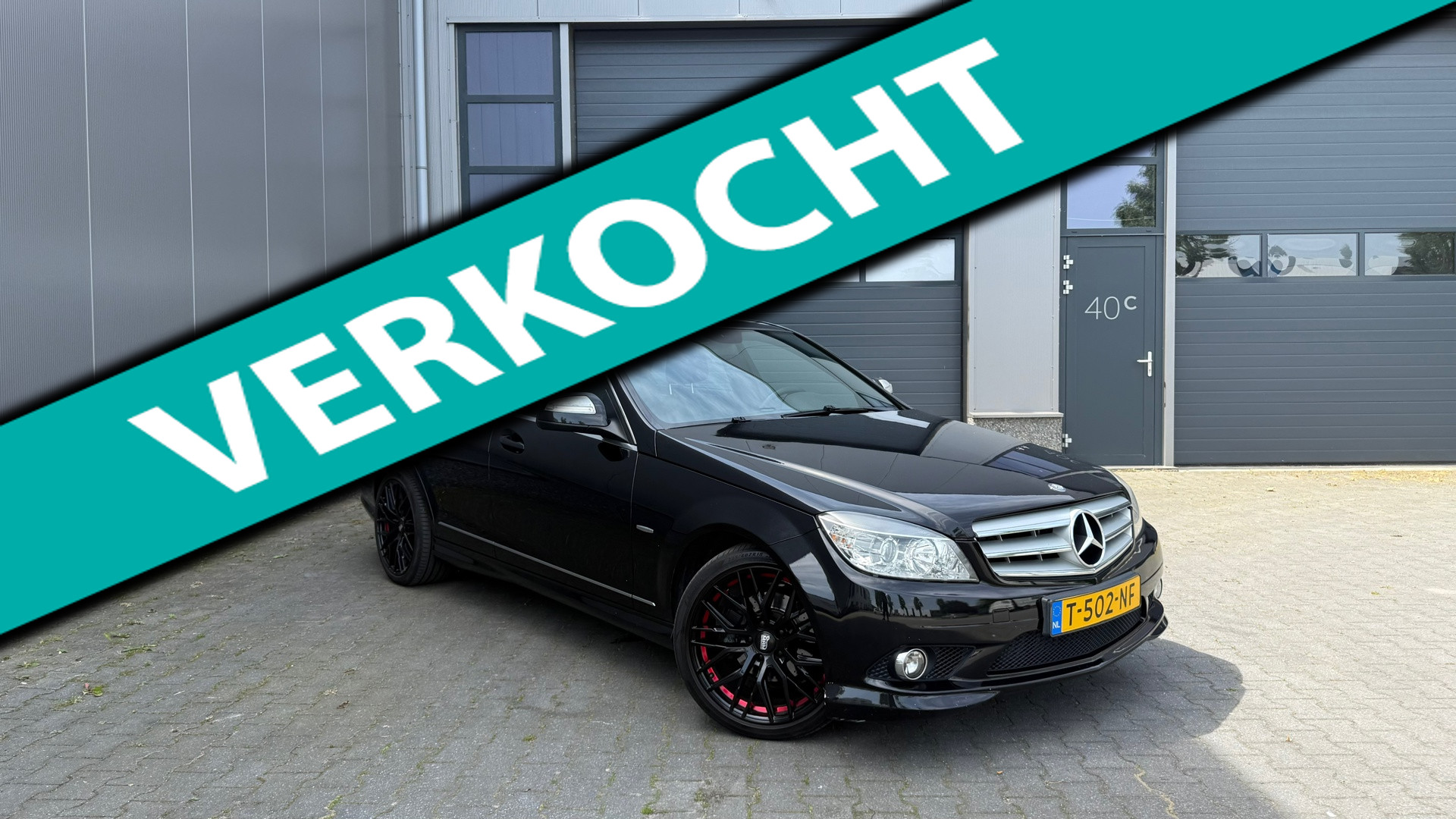 Mercedes-Benz C 200 Kompressor C200 Avantgarde Stoelverwarming 18'' Lage KM 2008 - voorkant