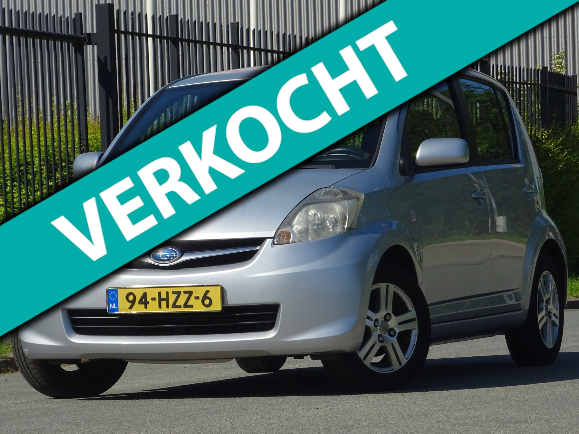 Subaru Justy 1.0 Comfort S BJ2009 NAP/AIRCO/NIEUWE APK 2009 - voorkant