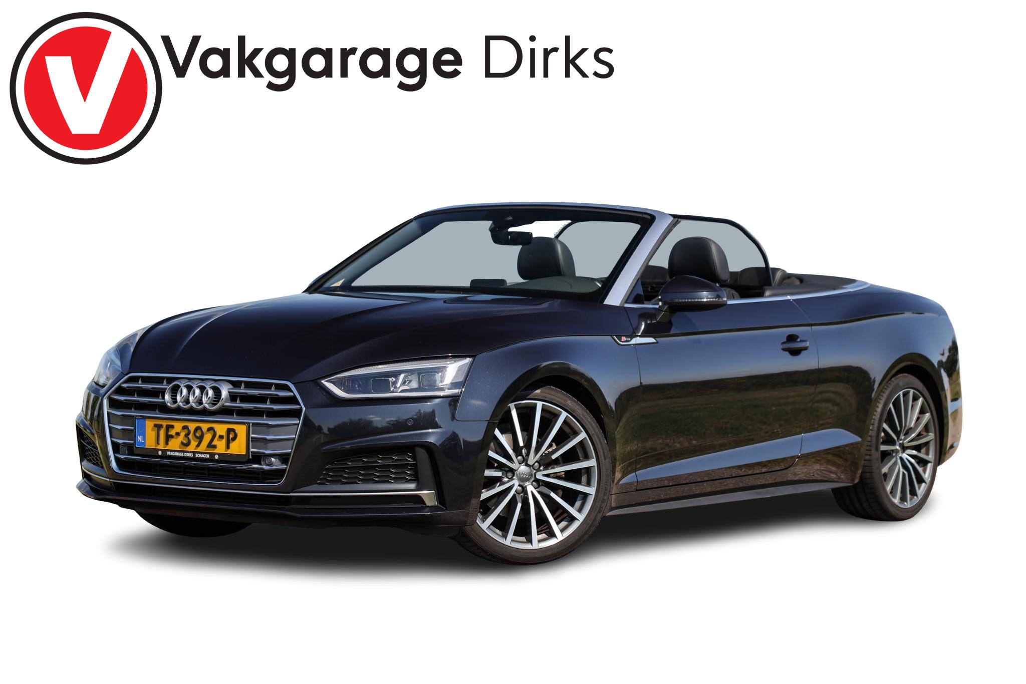 Audi A5 Cabriolet 2.0 40 TFSI S-Line 2018 - voorkant