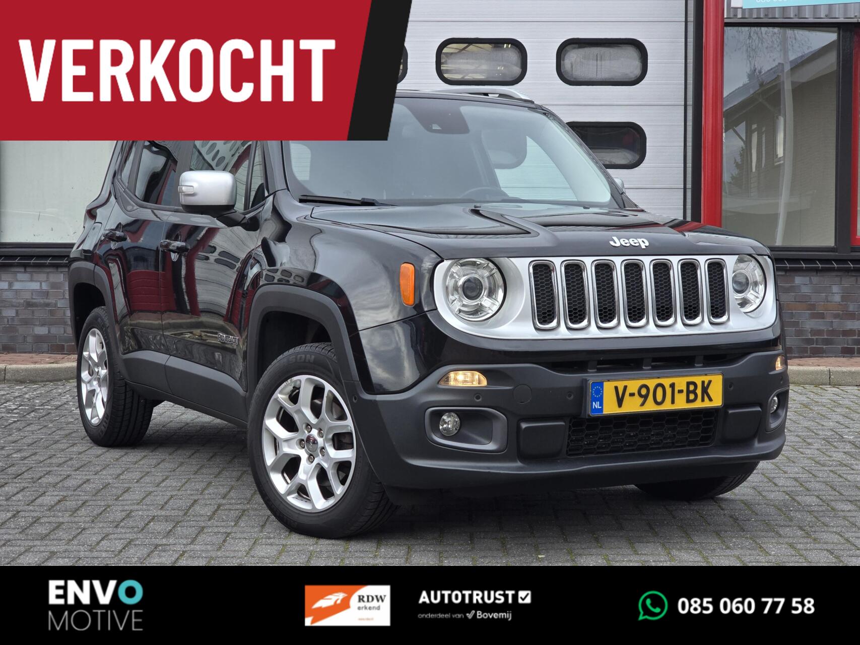 Jeep Renegade Van 2.0 MultiJet Limited ACC/4WD/Navi/Leer/Xenon 2016 - voorkant