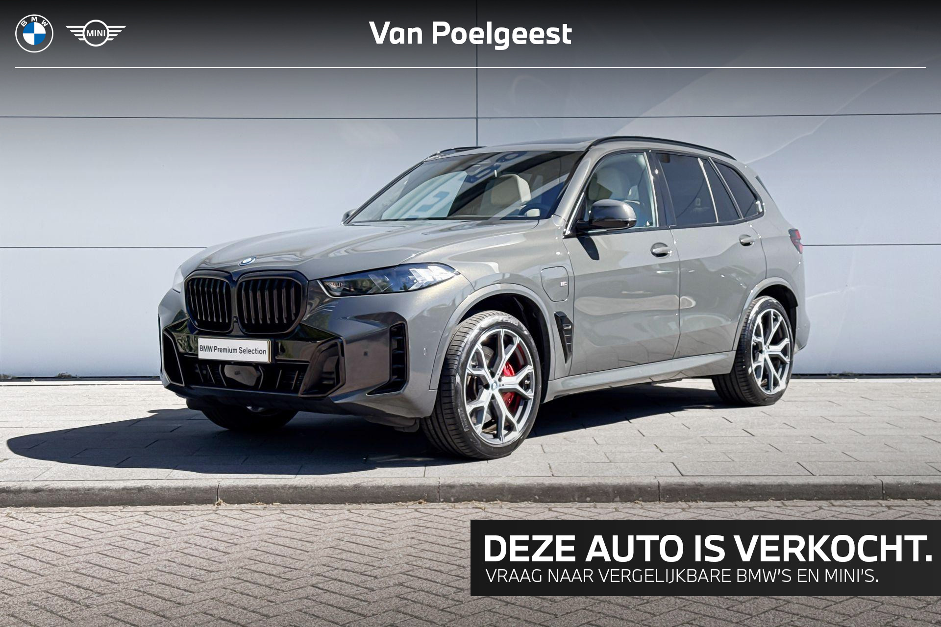 BMW X5 Xdrive50e xDrive50e Launch Edition 2023 - voorkant