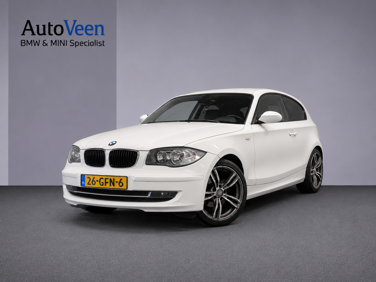 BMW 1er Reihe 116i Business Line (LM-VELG, AIRCO, GOED ONDERHOUDEN) 2008 - voorkant