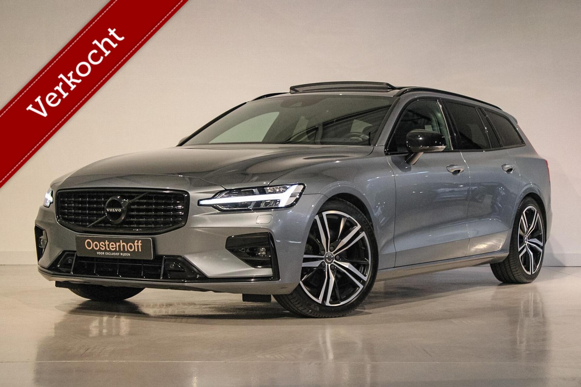 Volvo V60 2.0 T4 R-Design H&K | PANO | BLIS | TREKHAAK 2020 - voorkant