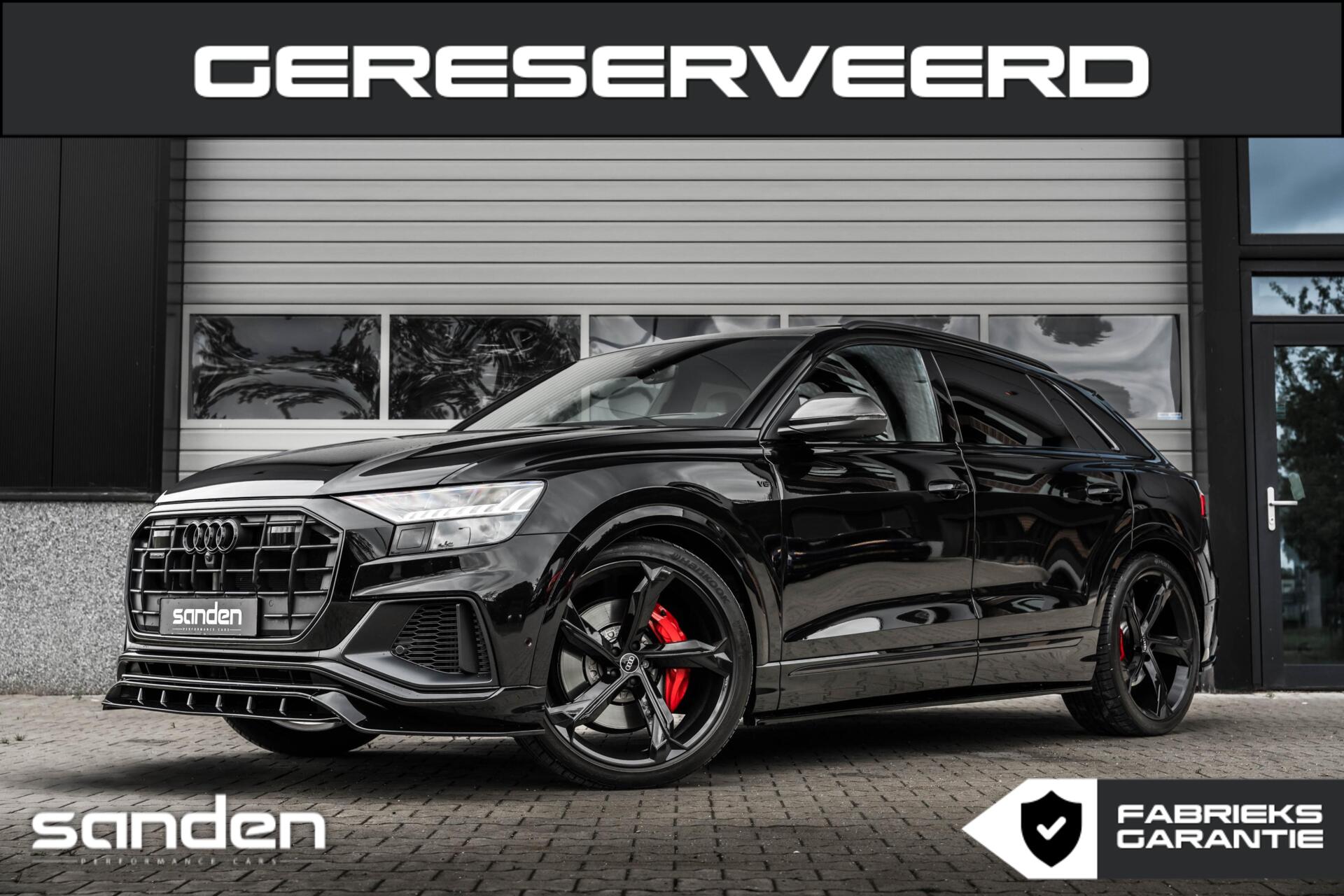 Audi Q8 60 TFSI E 60TFSIe quattro Competition Plus|Carbon|Pano|23"|B&O 2023 - voorkant