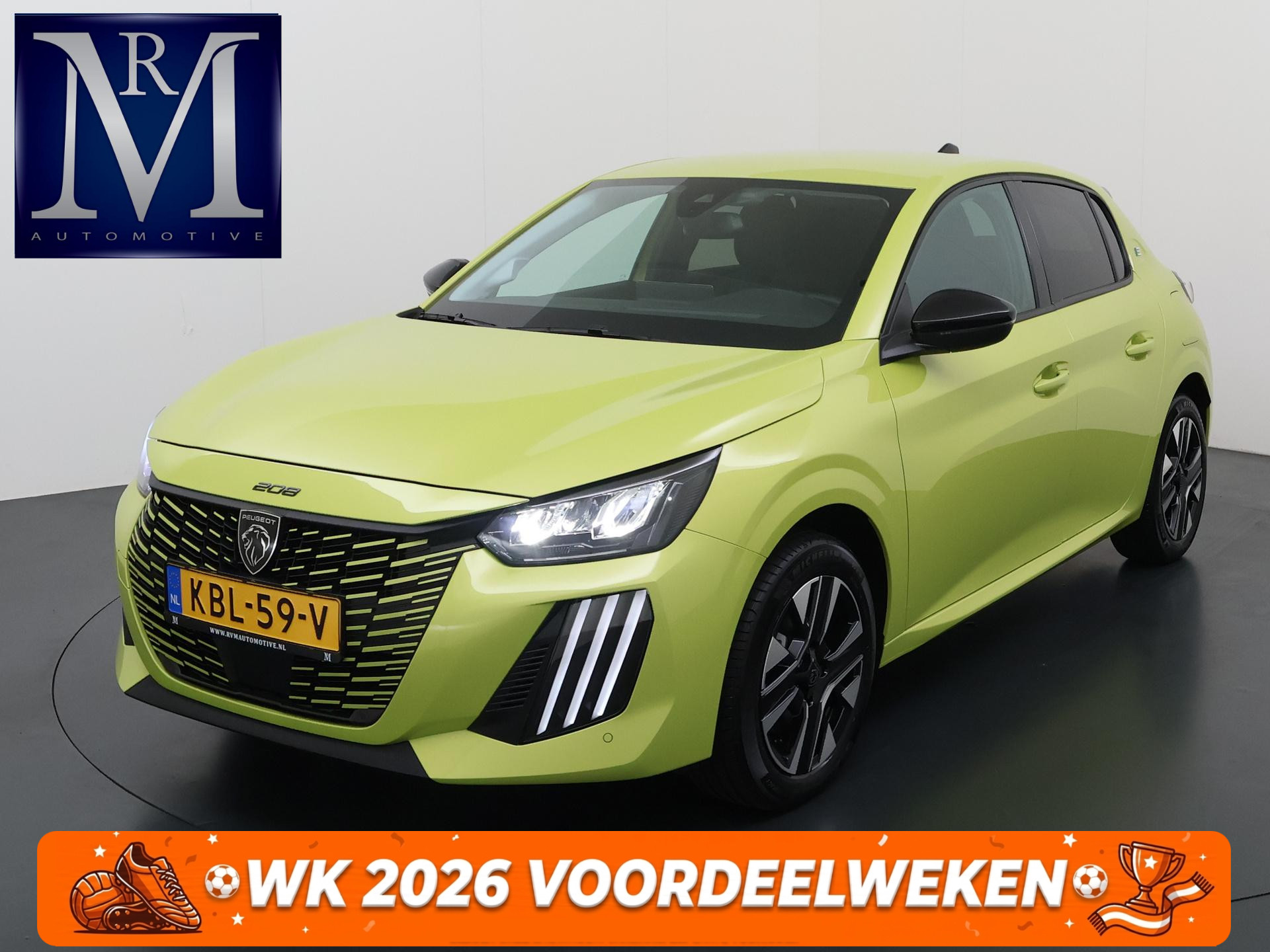 Peugeot 208 EV Allure 54 kWh 2025 - voorkant