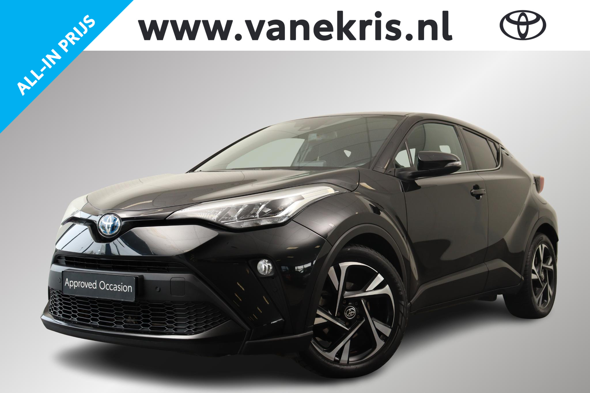 Toyota Toyota C-hr 1.8 Hybrid Dynamic Limited, Carplay & Android auto 2023 - voorkant