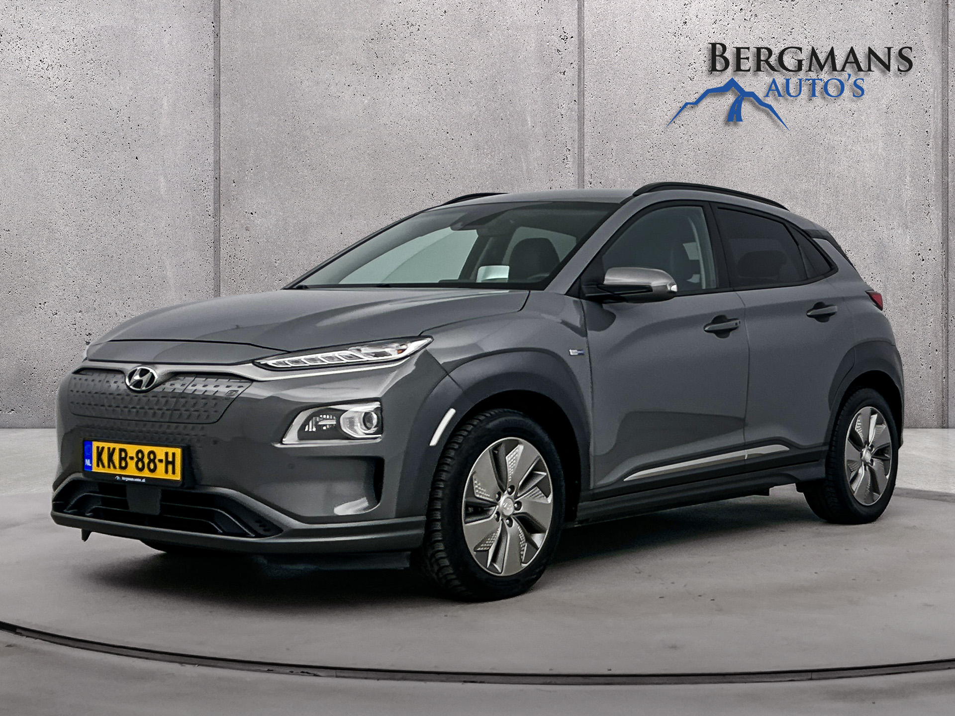 Hyundai Kona EV Premium 64 kWh 2020 - voorkant