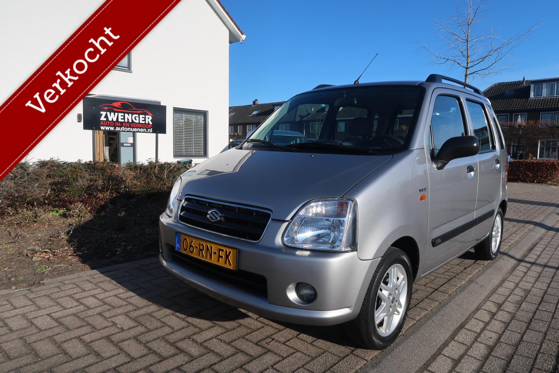 Suzuki Wagon R 1.3 FreeStyle AUTOMAAT|AIRCO|TREKHAAK|FACELIFT|GOED ONDERHOUDEN 2005 - voorkant