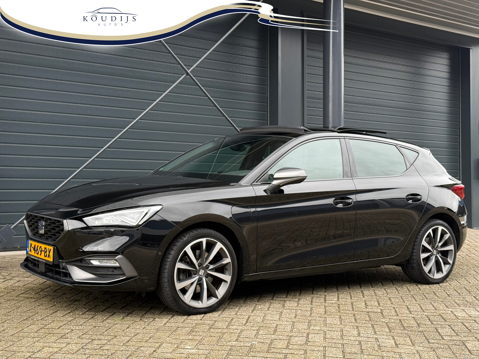 Seat Leon 1.4 TSI eHybrid PHEV FR, Panodak, Stuurverwarming, Sfeerverlichting 2021 - voorkant