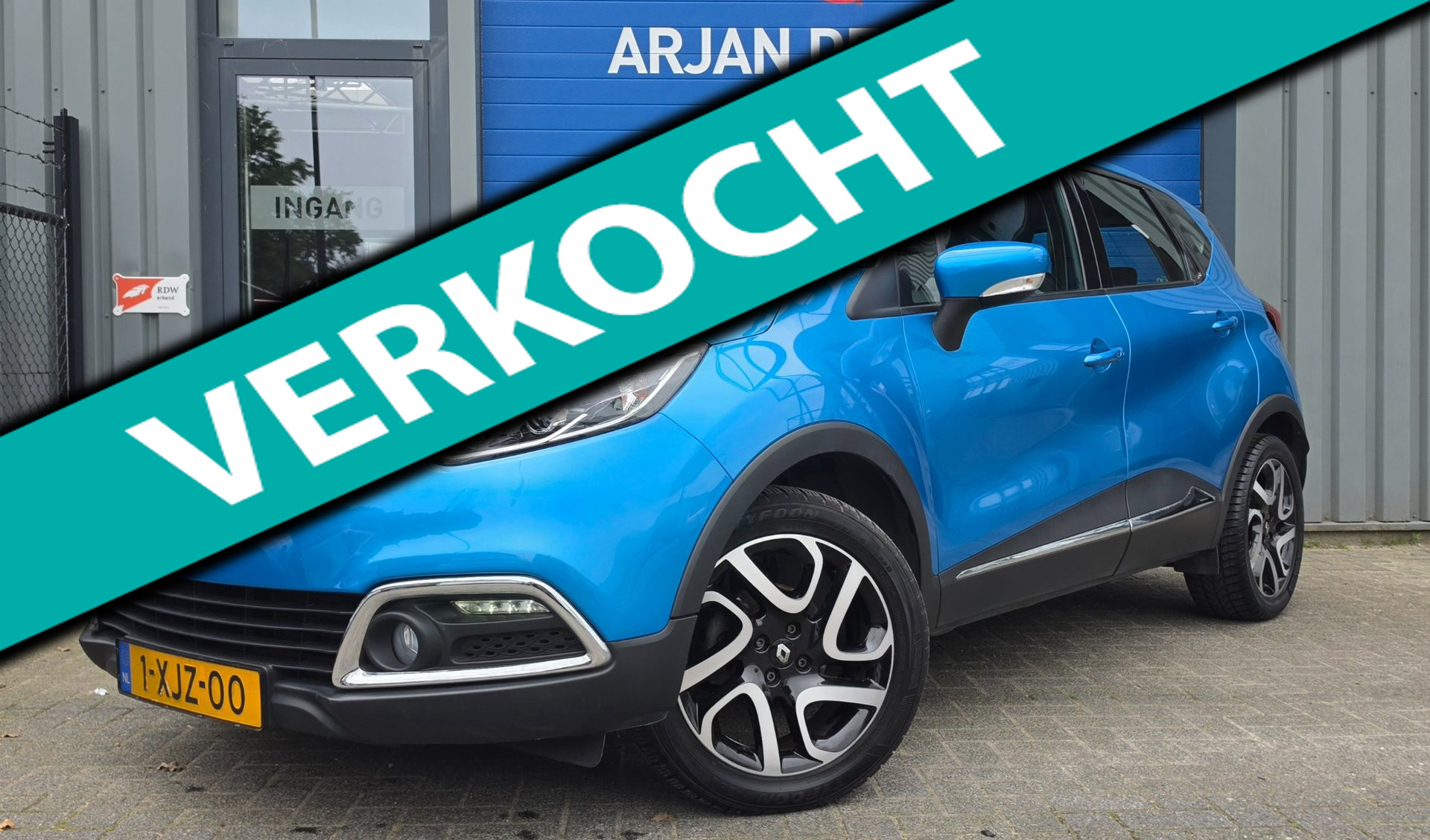 Renault Captur 0.9 TCe Dynamique Navi Camera Trekhaak NAP Keyles Cruise 2014 - voorkant