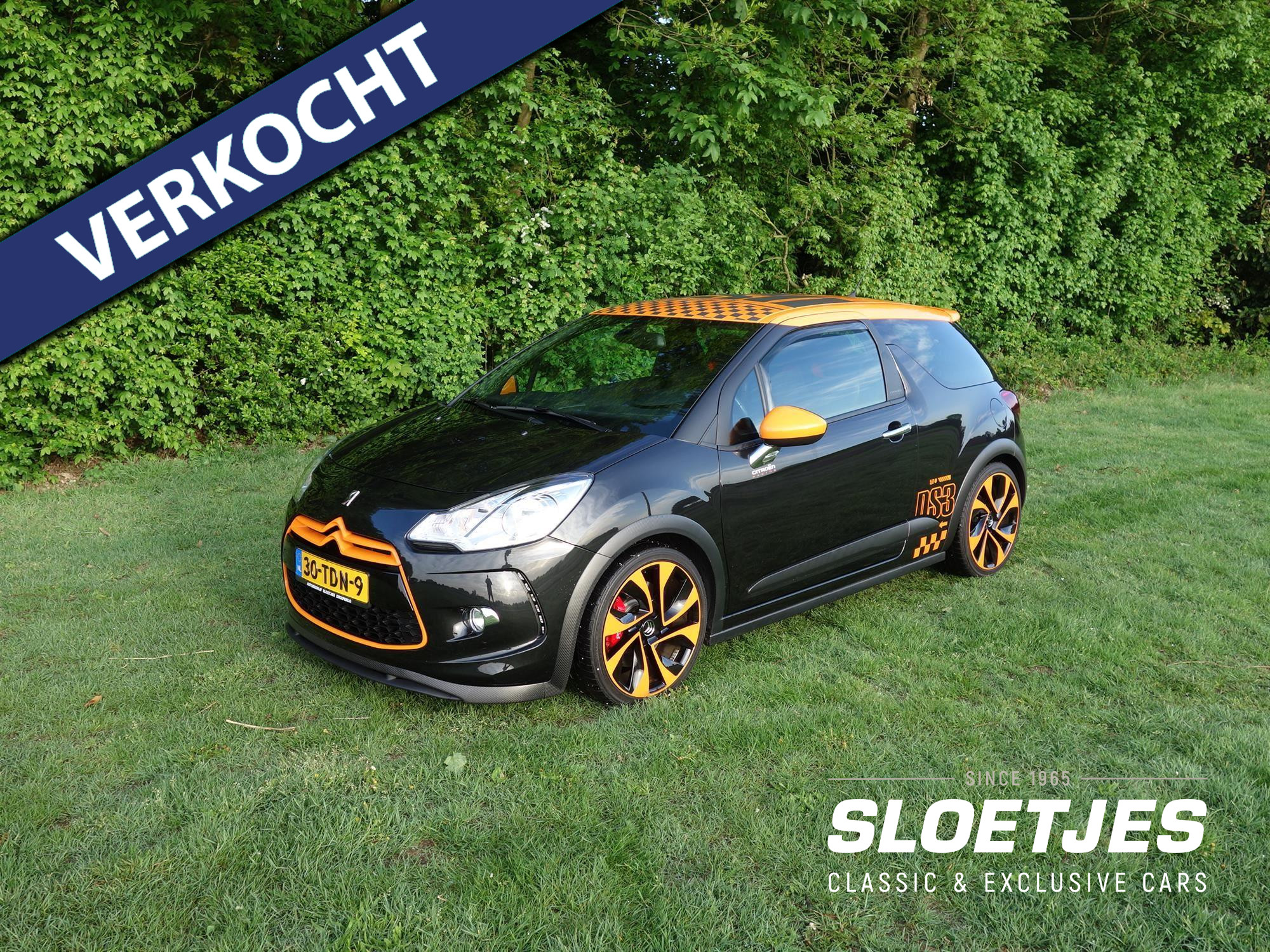 Citroen Ds3 Racing 1.6 THP Racing / 207pk / Nieuwstaat / NL auto / Na 2012 - voorkant