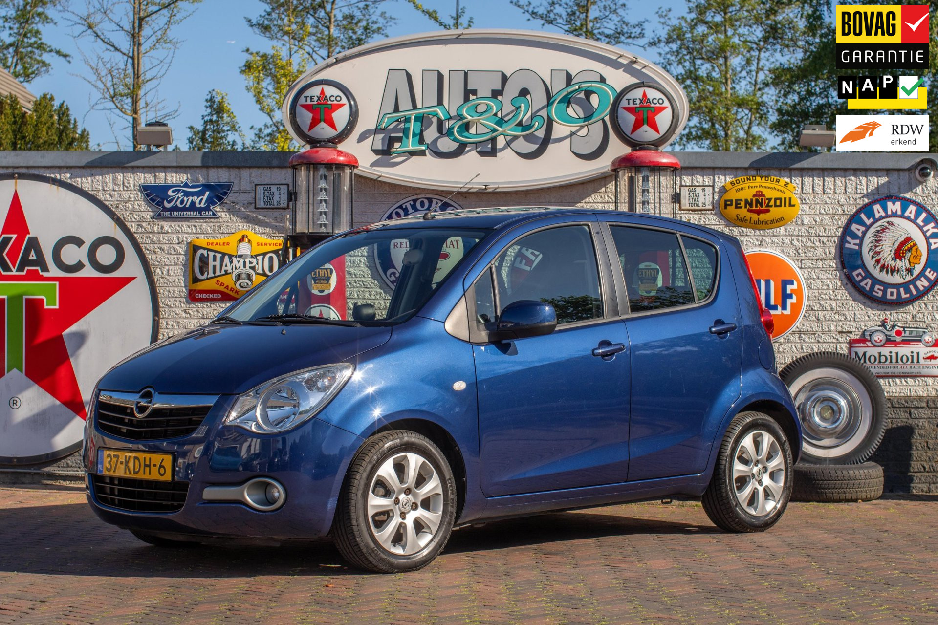 Opel Agila 1.2 Edition Automaat 42.700 km +NAP NL-auto 2009 - voorkant