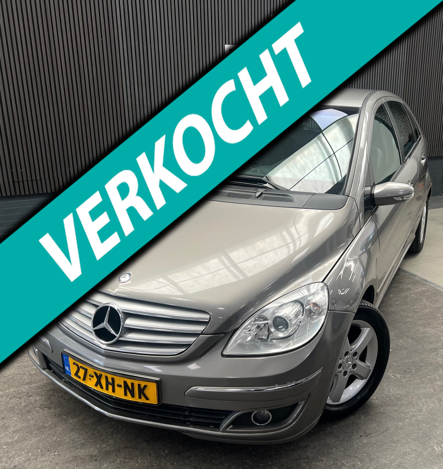 Mercedes-Benz B 170 Mercedes-Benz B-klasse 170 Automaat - NAP - Airco - Cruise 2007 - voorkant