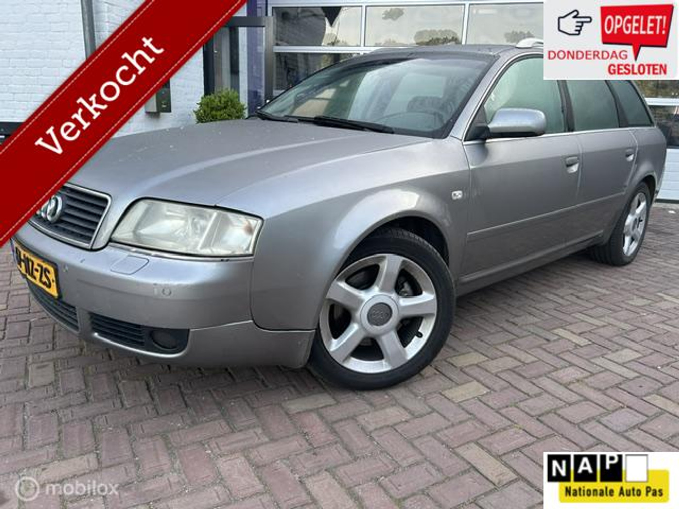 Audi Audi A6 2.4 * AUTOMAAT * LEDER * 2004 - voorkant
