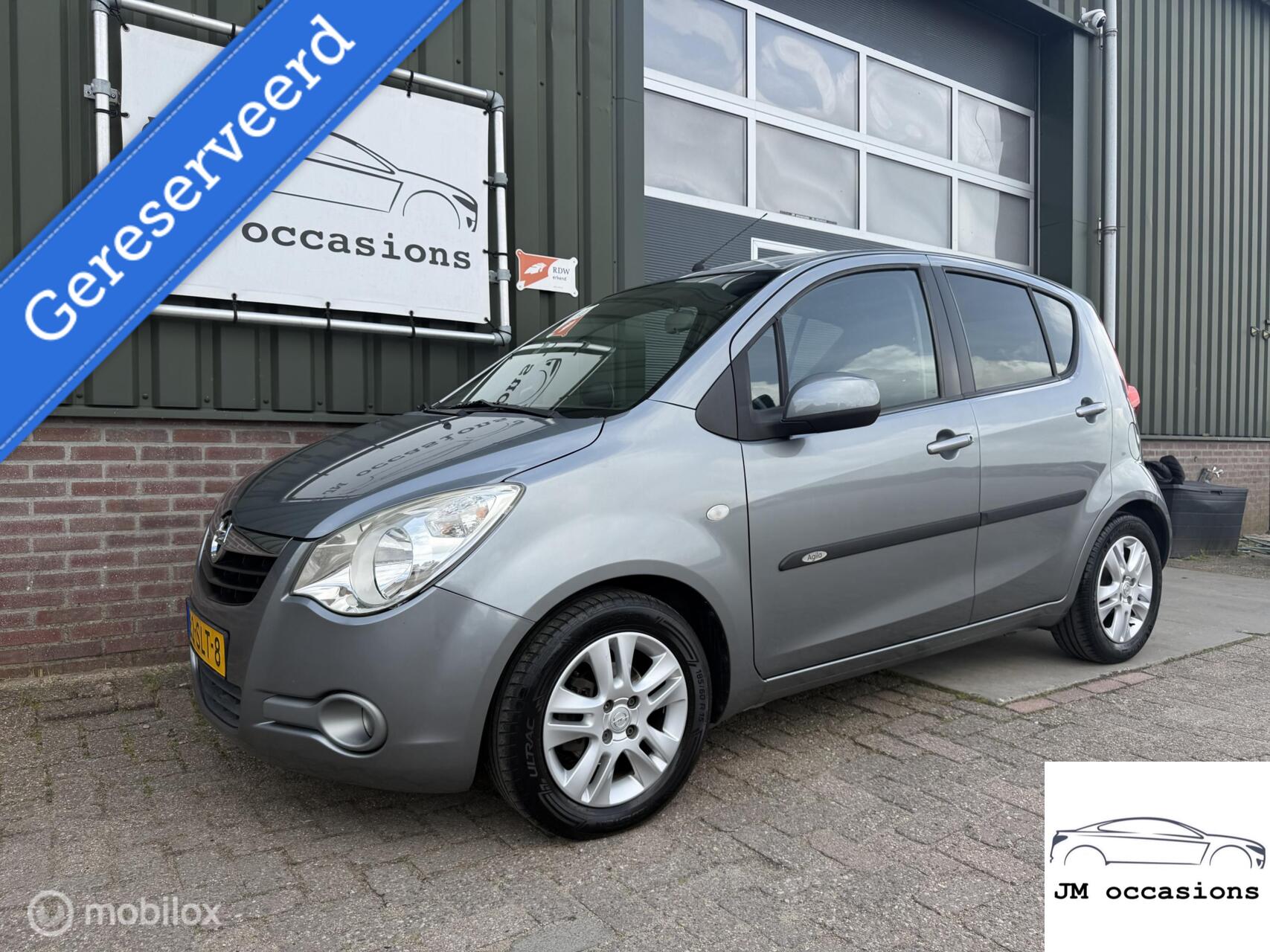 Opel Agila 1.0 Edition|Airco|Elektrische ramen|Trekhaak|APK Nieuw 2011 - voorkant