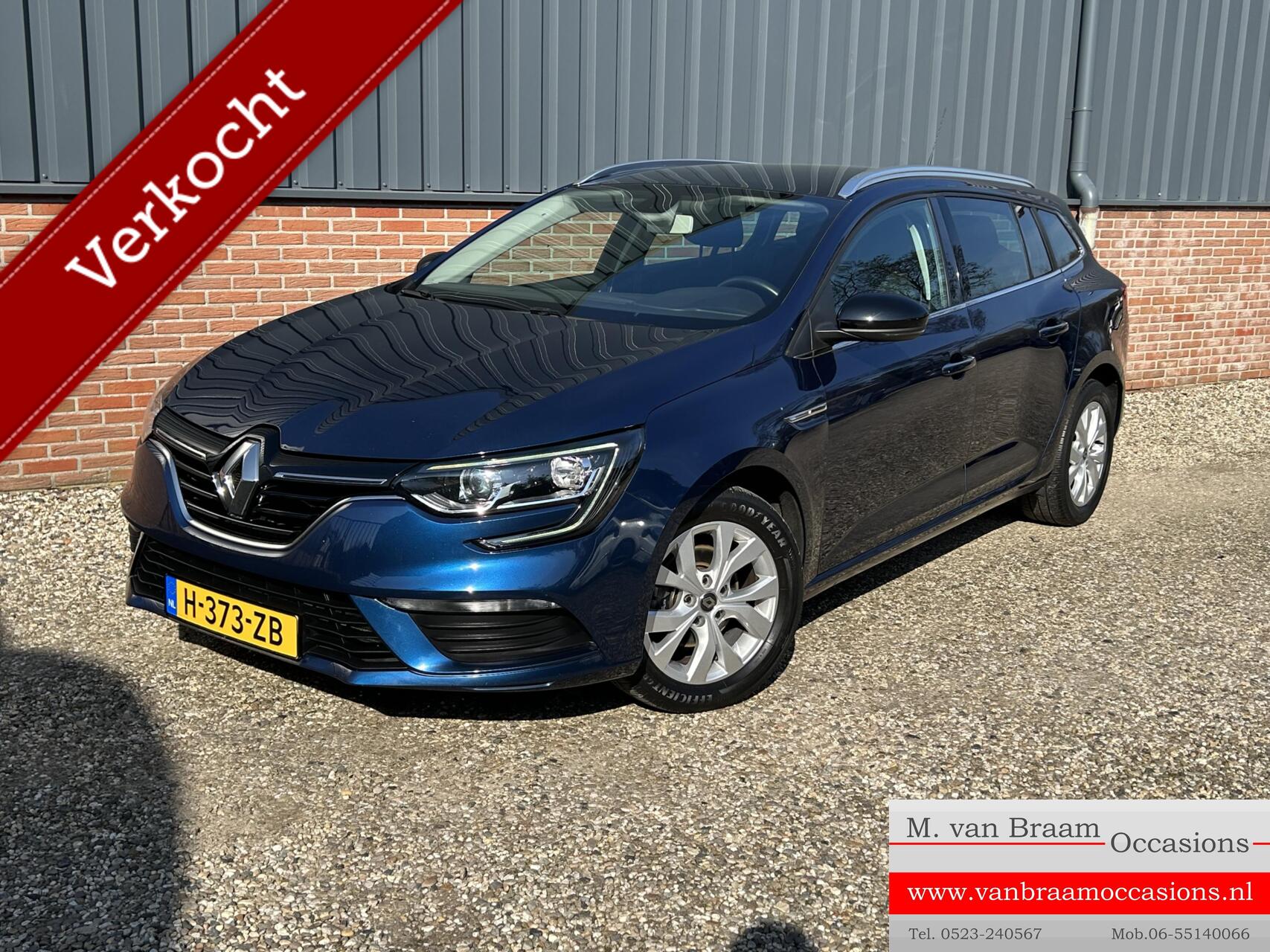 Renault Megane 1.5 Blue dCi Limited 2020 - voorkant