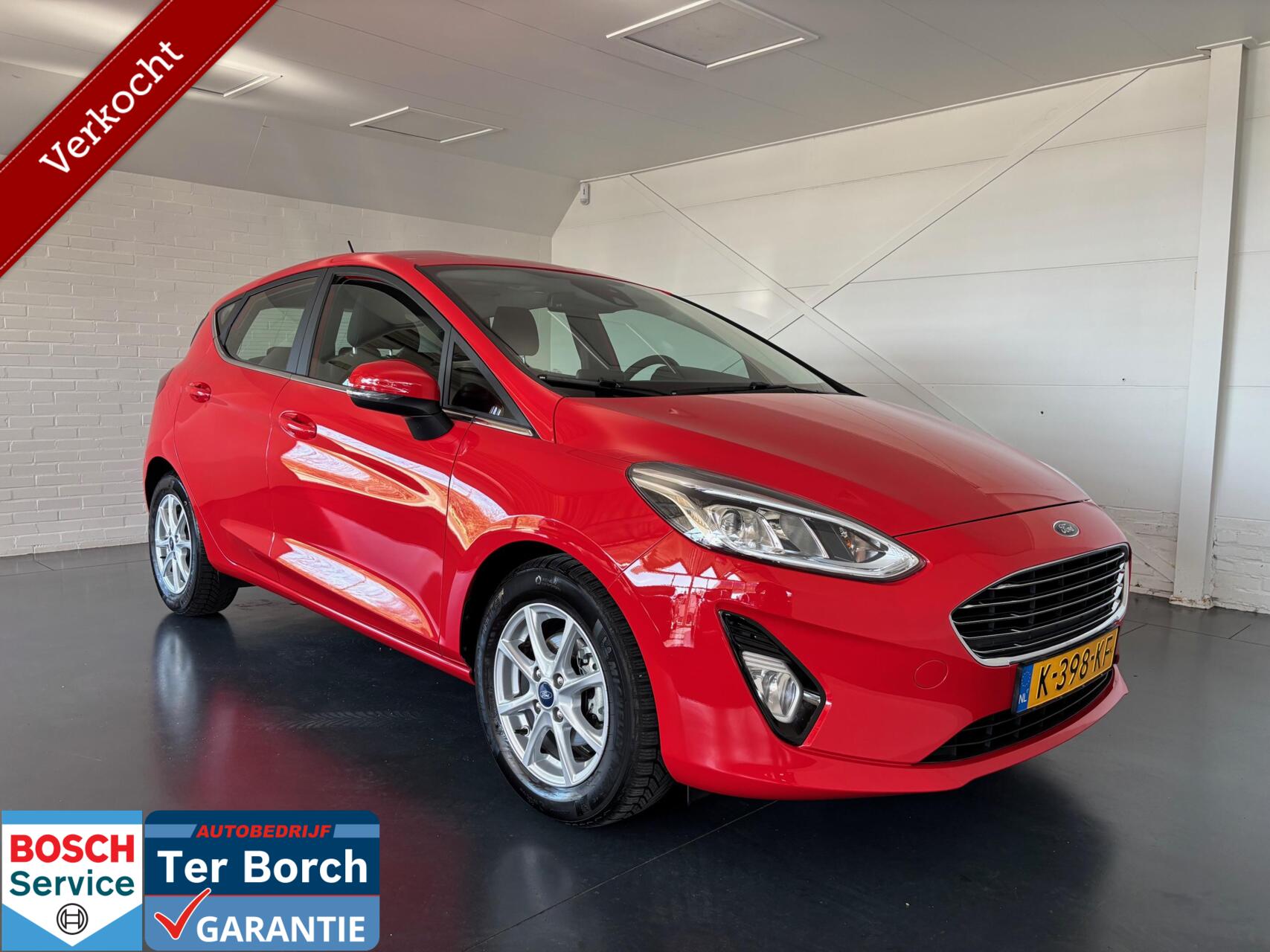 Ford Fiesta 1.0 EcoBoost Titanium,Cruise,Navi,LED,P-sensor 2021 - voorkant